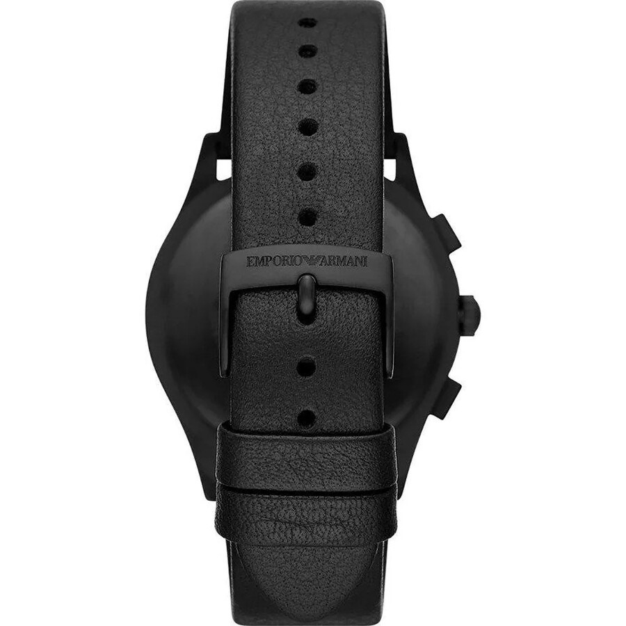Emporio Armani Paolo Chronograph Quartz Black Dial Men's Watch AR80070SET - 3