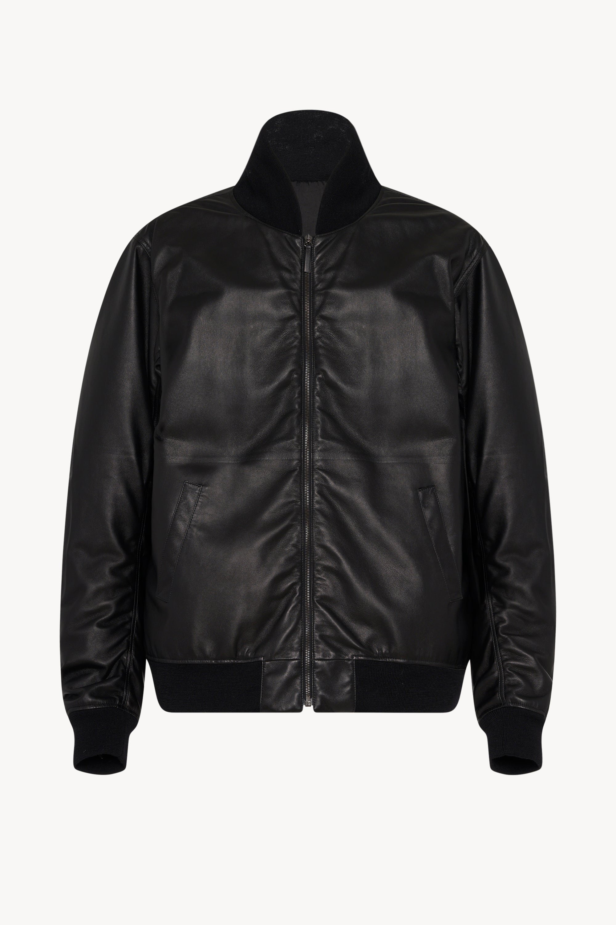 The Row Shawn Jacket in Leather | REVERSIBLE