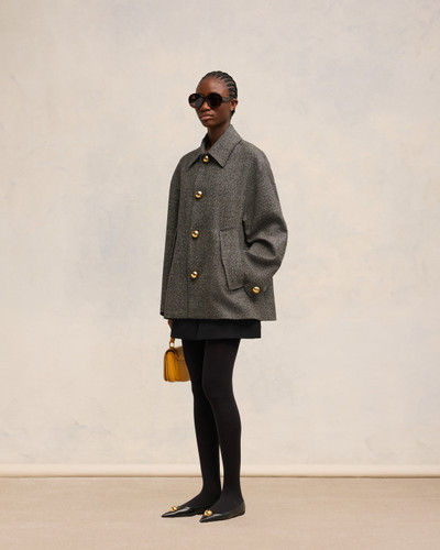 AMI Paris SHORT BELTED COAT outlook