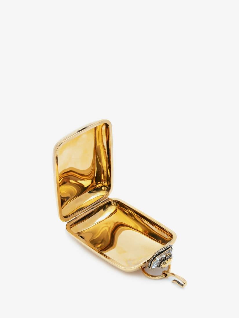 Mini Clutch in Gold - 4