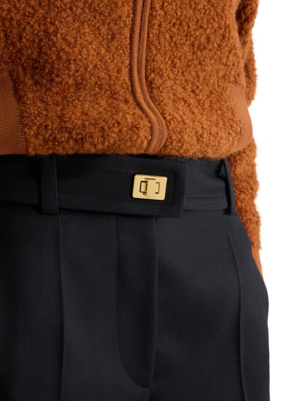 Lock flared trousers - 4