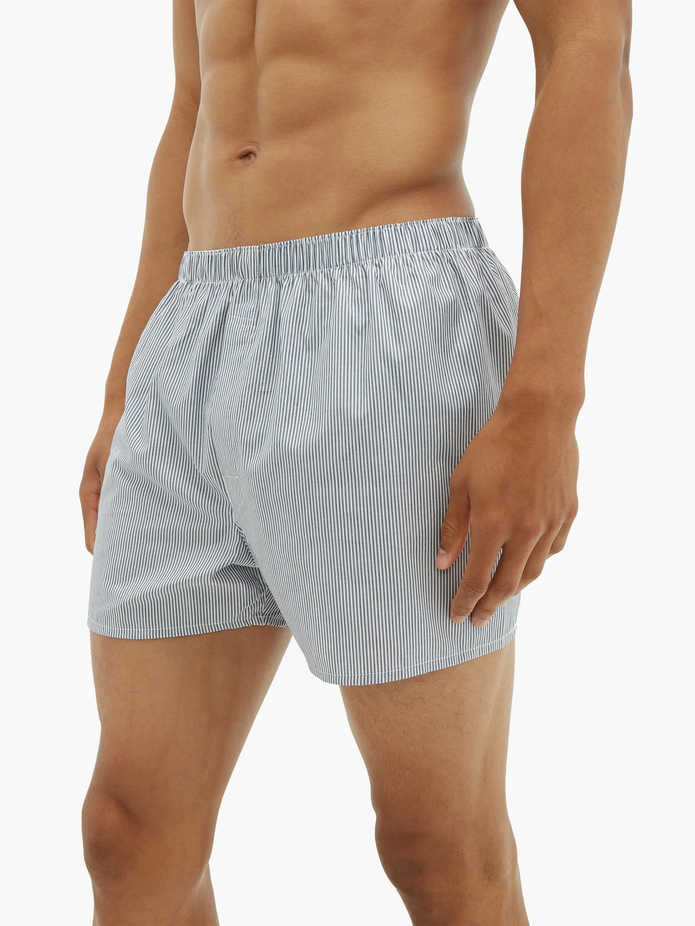 Striped cotton boxer shorts - 2