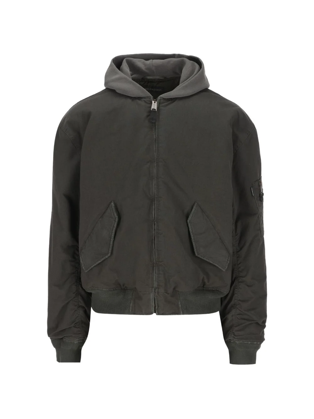 Balenciaga Men Cotton And Nylon Blend Bomber Jacket - 1