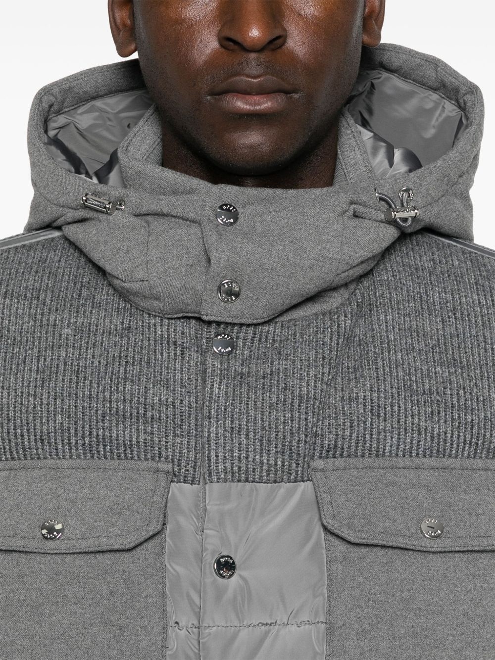 water-repellent puffer jacket - 5