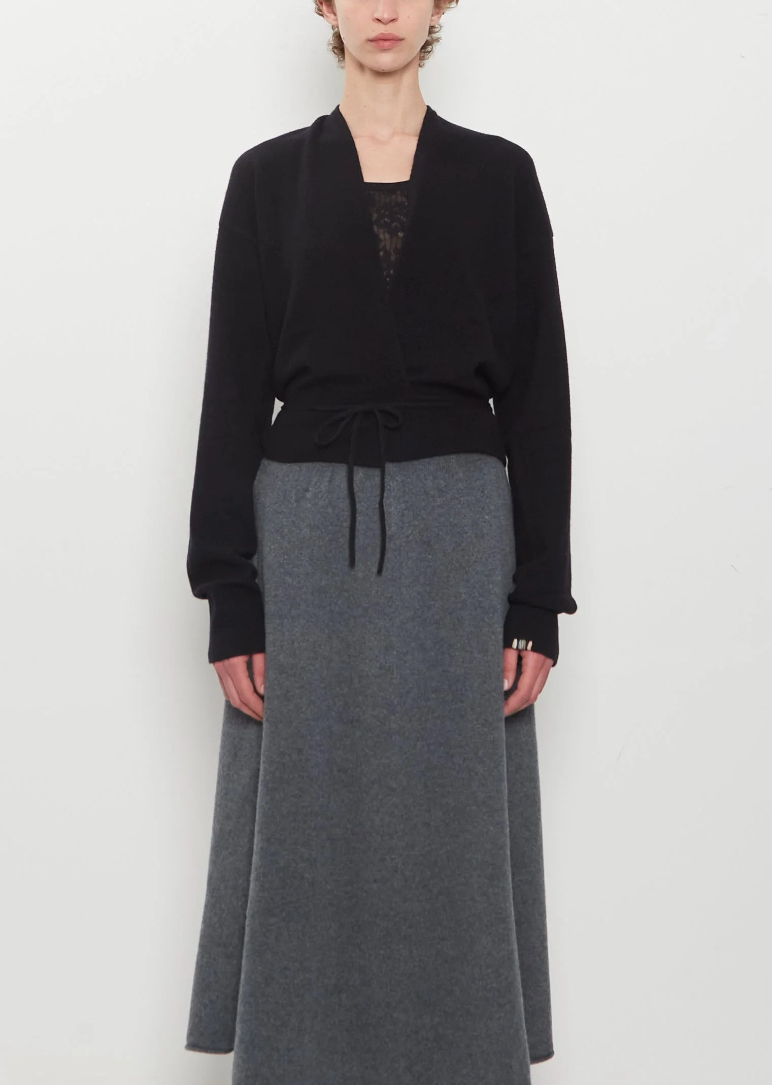 n°516 Ella Cashmere Wrap Cardigan - 1