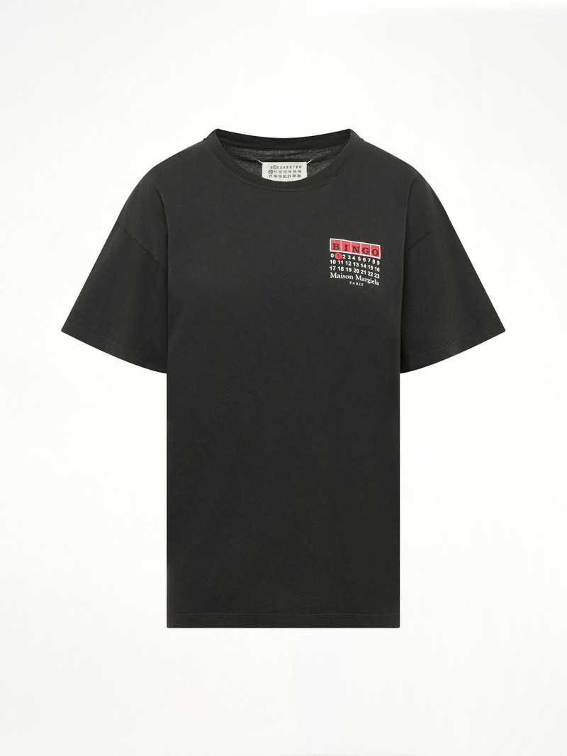 Maison Margiela "Bingo" T-Shirt in Carbon outlook