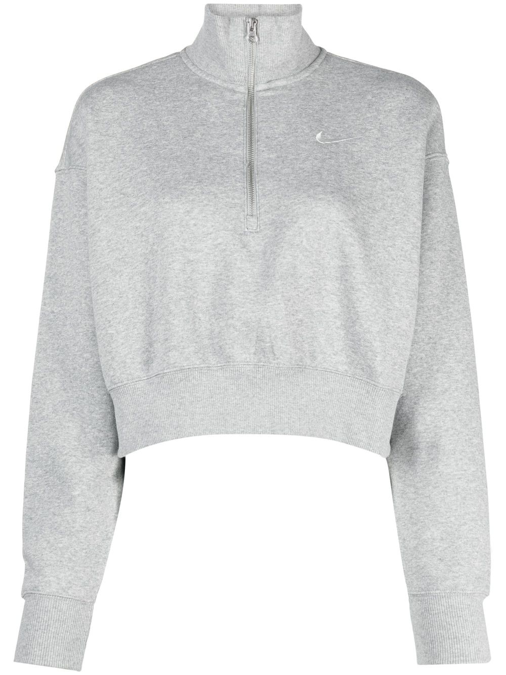 Phoenix cropped zip-up sweatshirt - 1