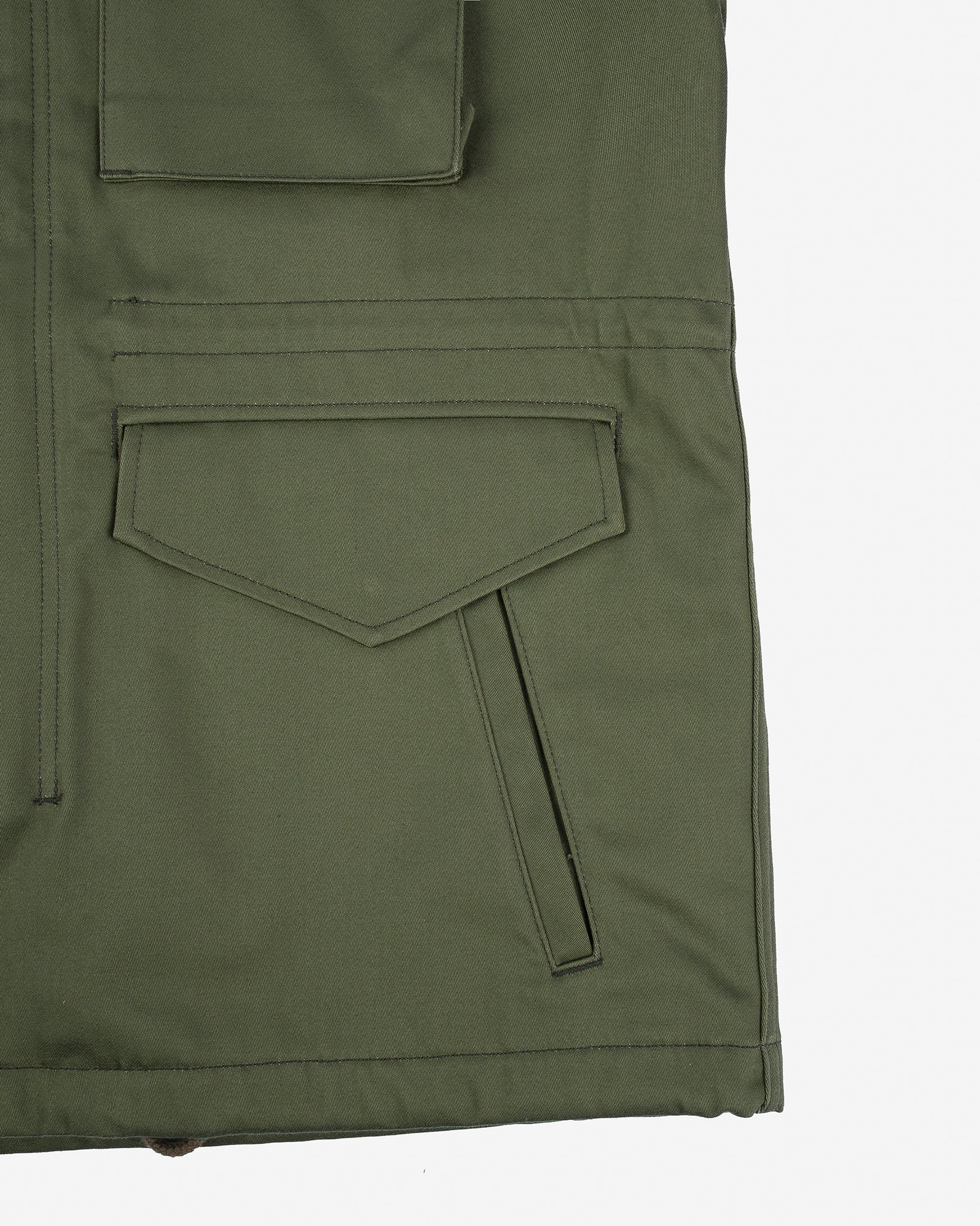 IHM-27-OLV Sateen M65 Field Jacket - Olive - 11