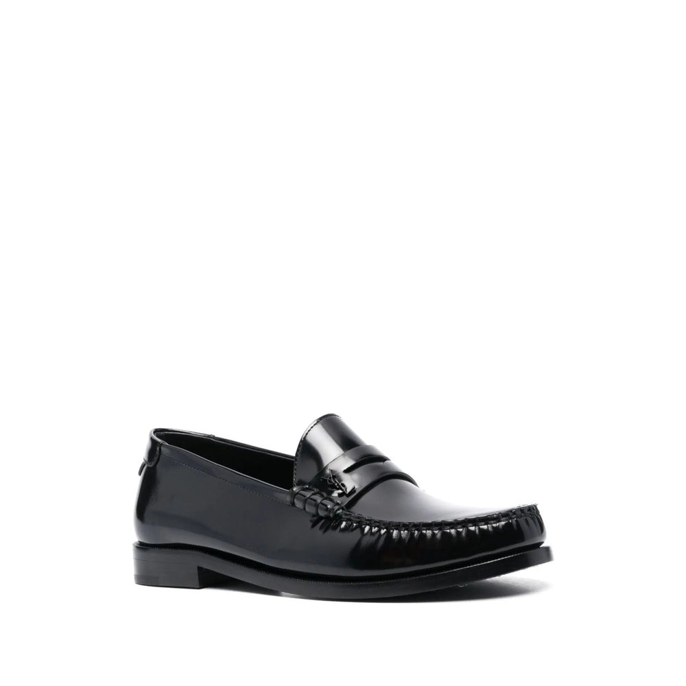 Saint Laurent Black Loafers Men - 3