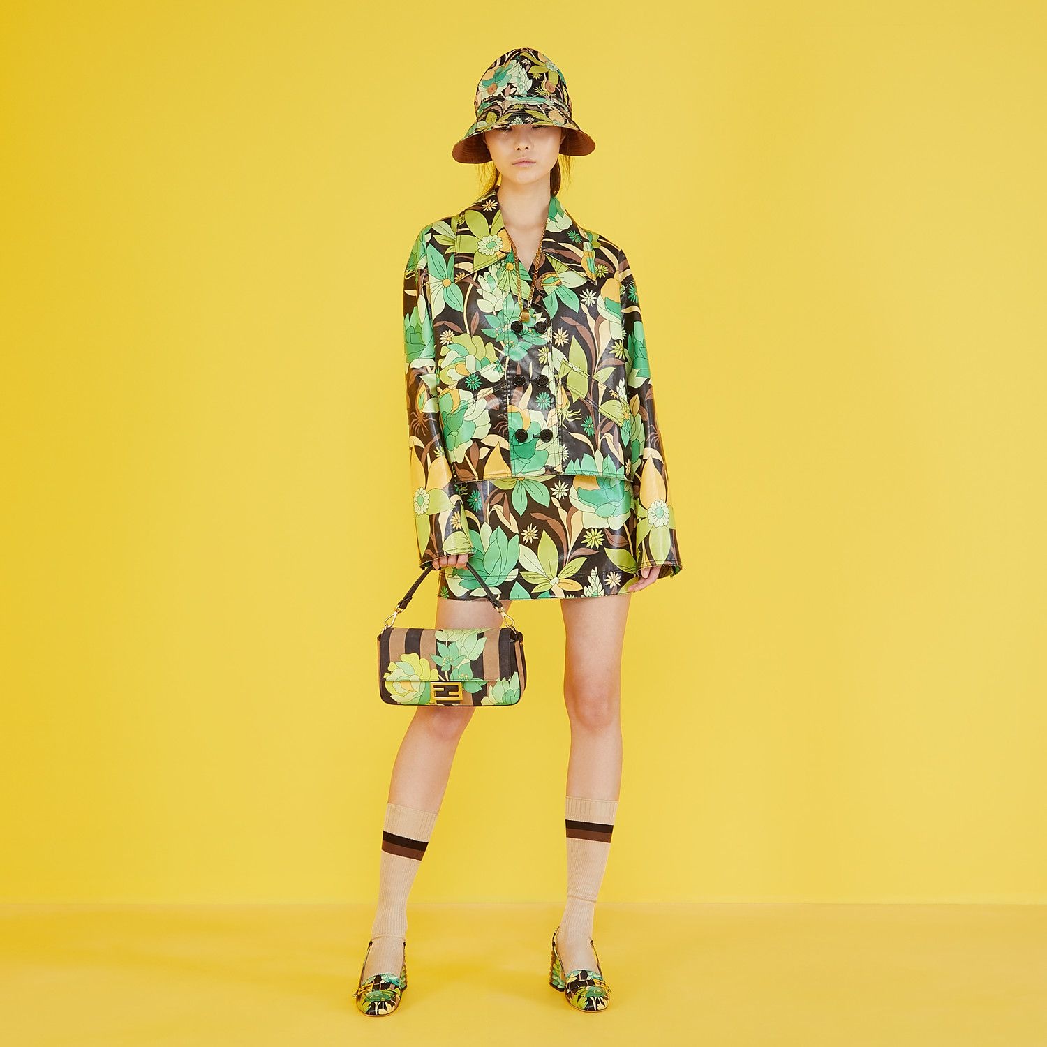Multicolor cotton jacket - 4