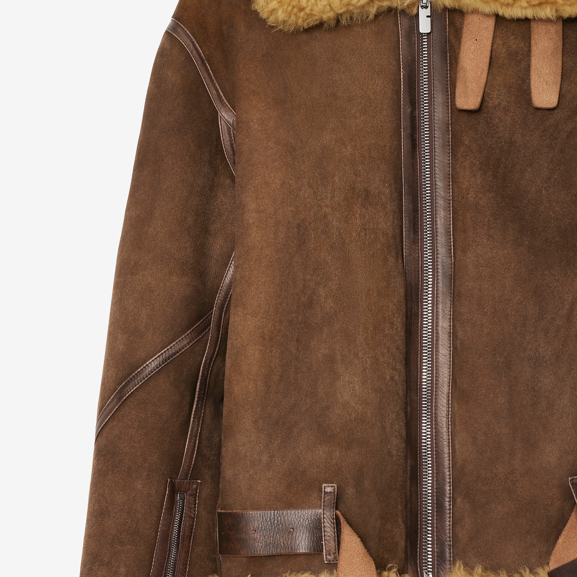 Shearling Aviator Jacket - 6