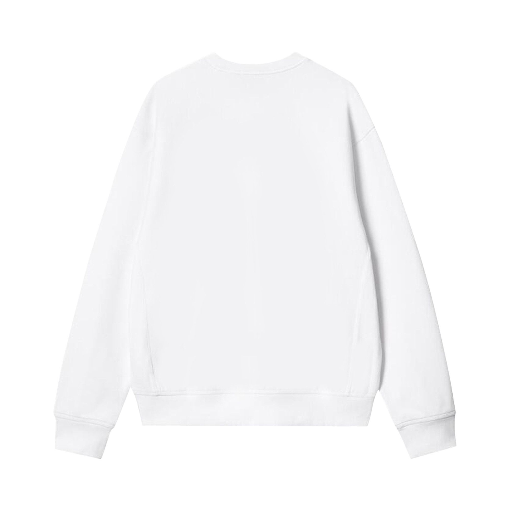 Carhartt WIP American Script Sweatshirt 'White' - 2
