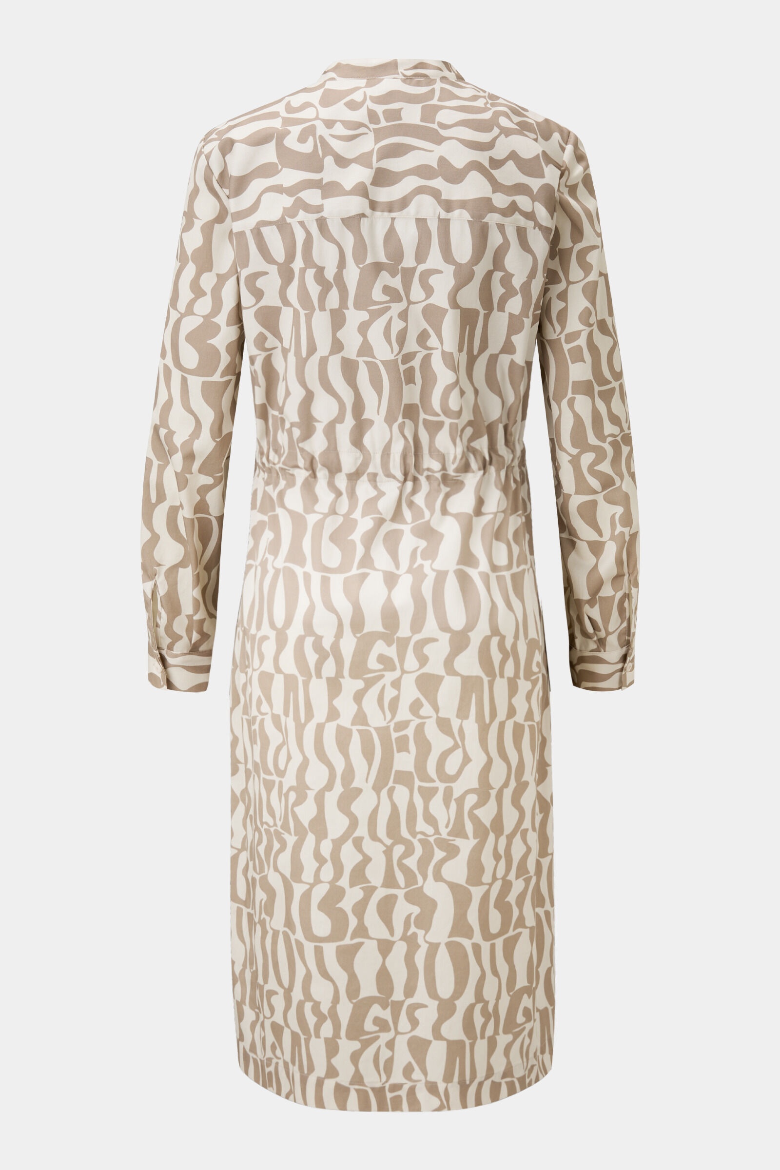 Dress Shanice in Caramel/cream - 7