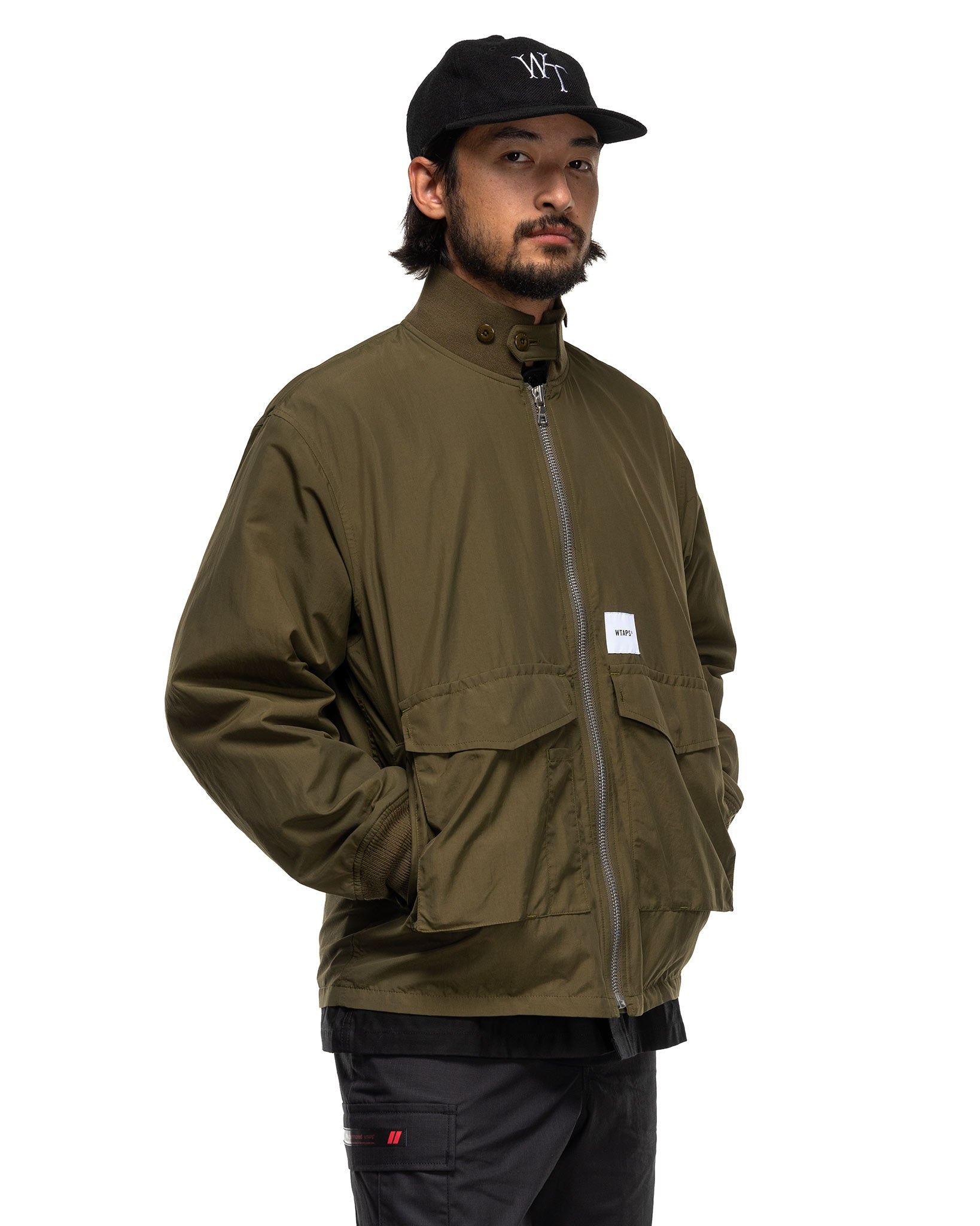 WTAPS WFS / Jacket / Nylon. Tussah / Olive Drab | REVERSIBLE