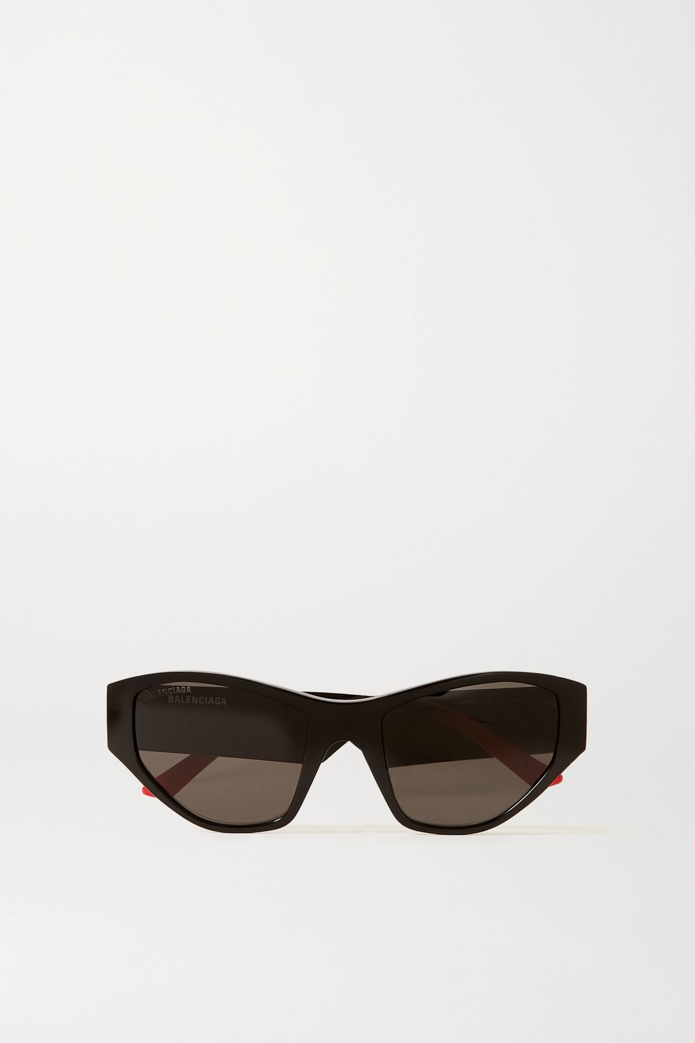 Round-frame acetate sunglasses - 1