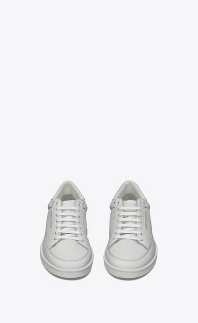 SAINT LAURENT court classic sl/10 sneakers in perforated leather outlook