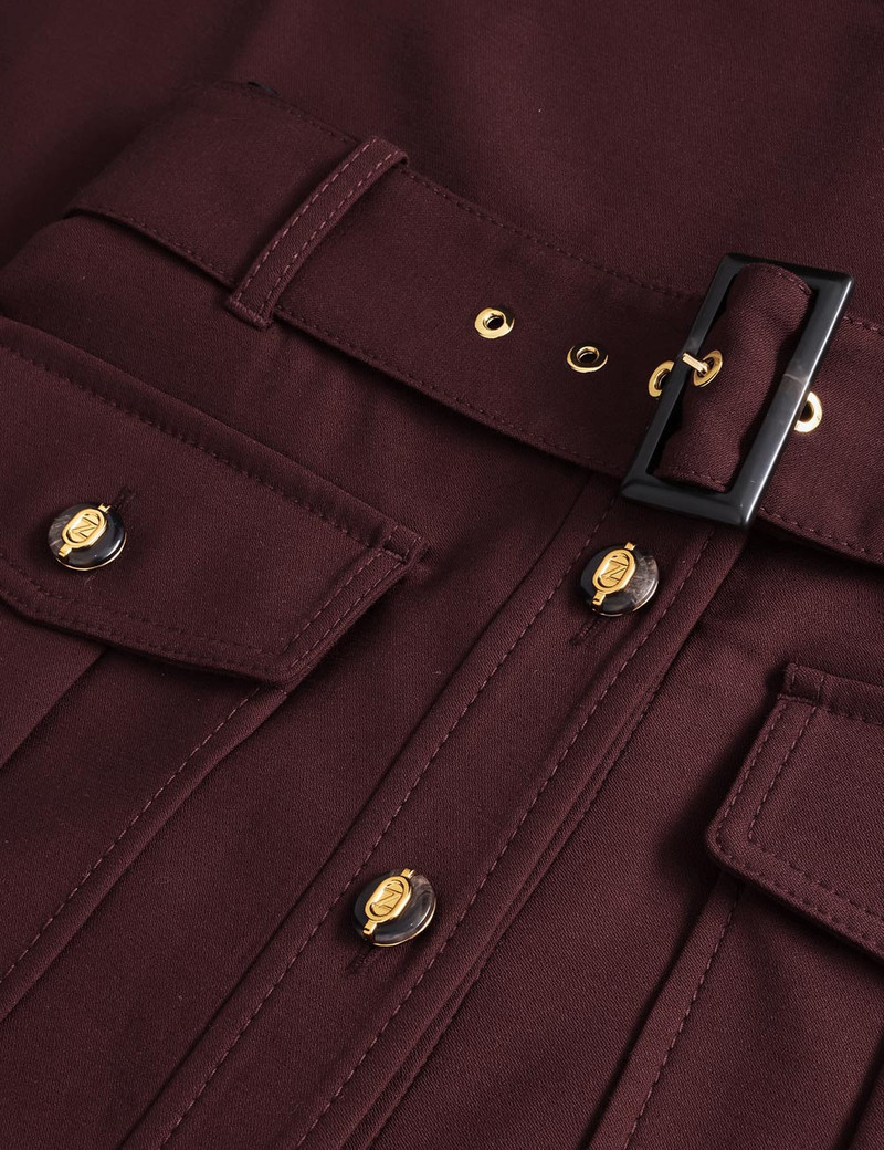 LUNA WOOL MIDI SKIRT 6