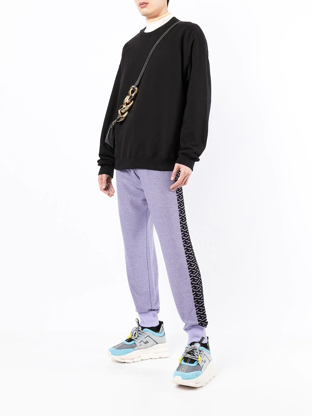 drawstring track pants - 2