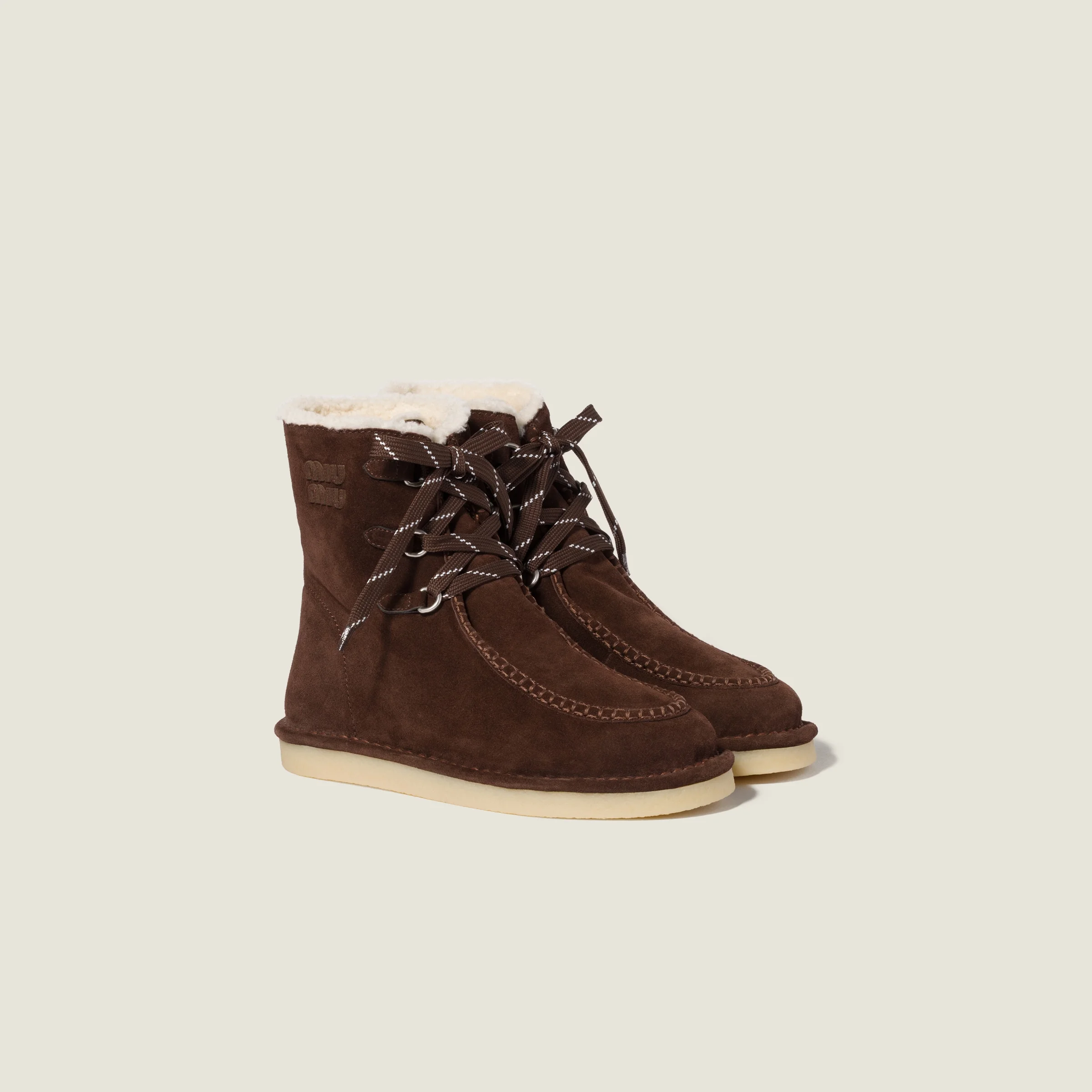 Suede booties - 1