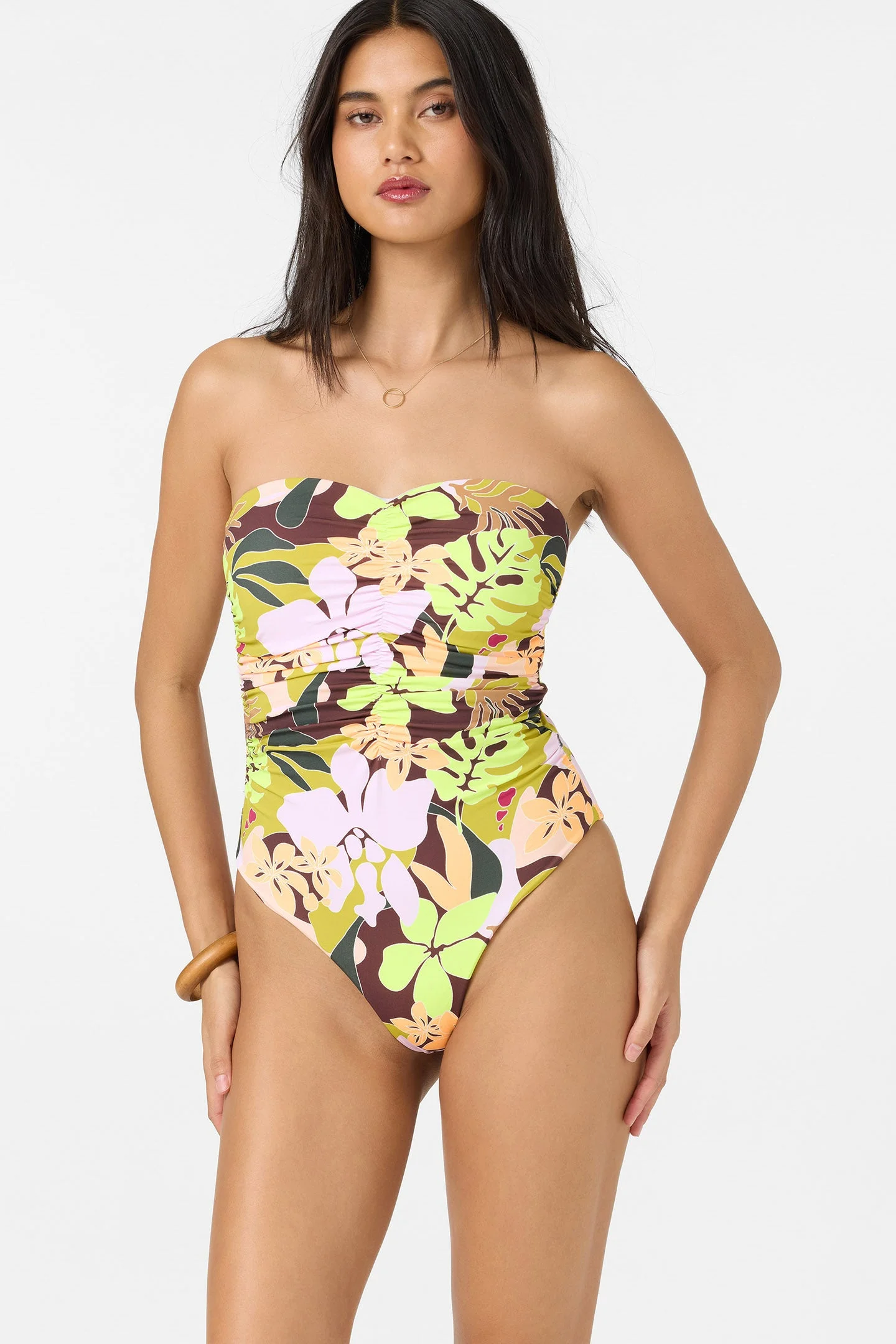 Leah Tropical Geo Ubud One-Piece Swimsuit - 1