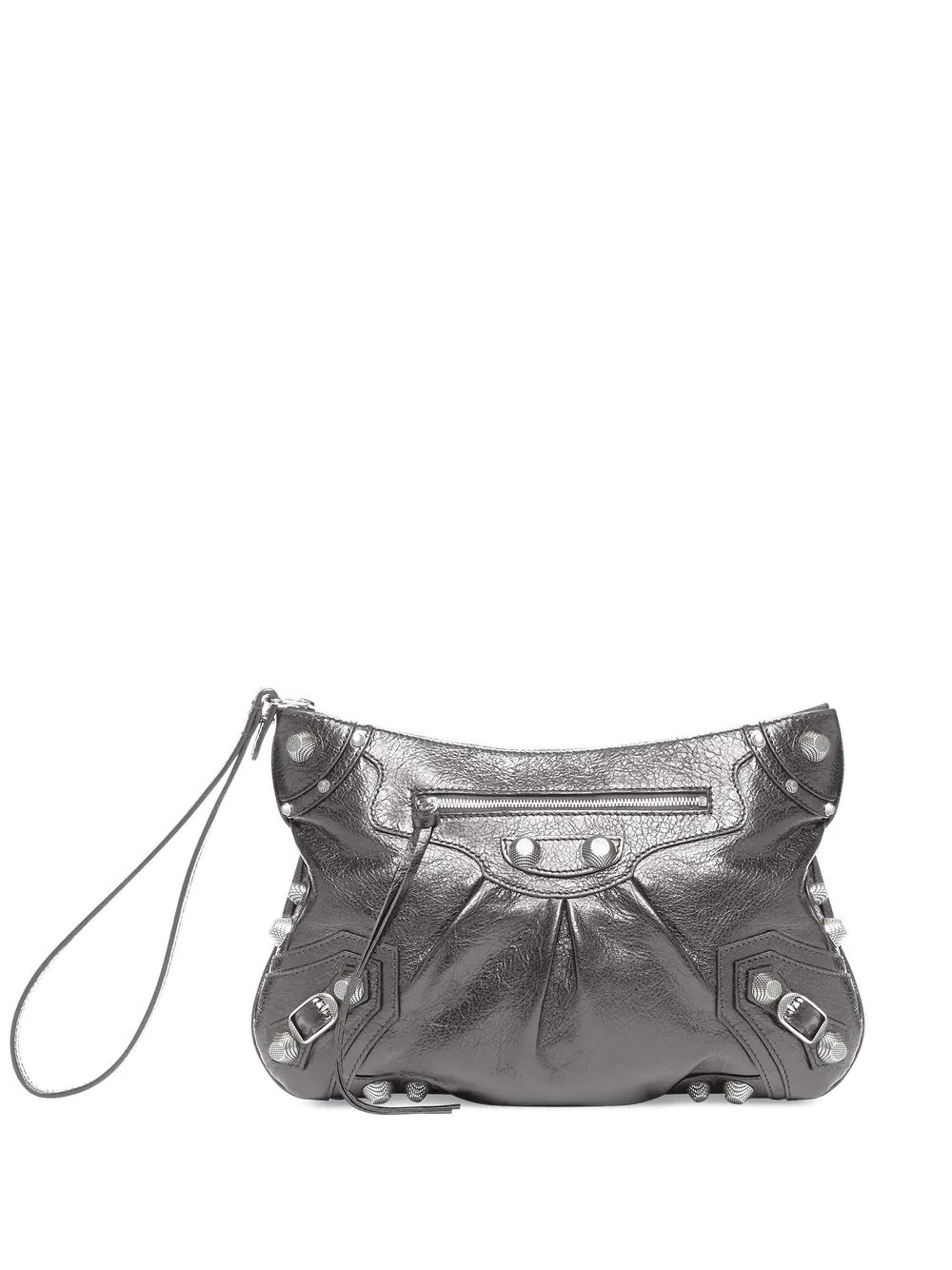 Le Cagole leather clutch bag - 1