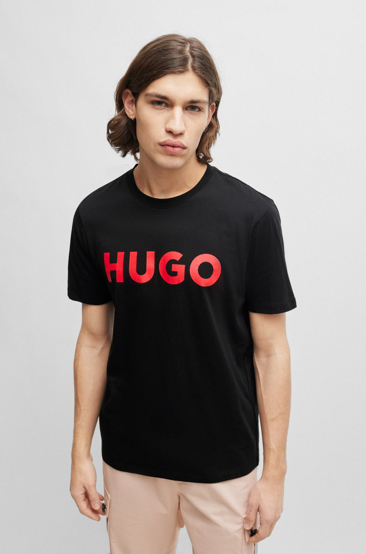 REGULAR-FIT T-SHIRT IN COTTON JERSEY WITH LOGO ARTWORK - 2