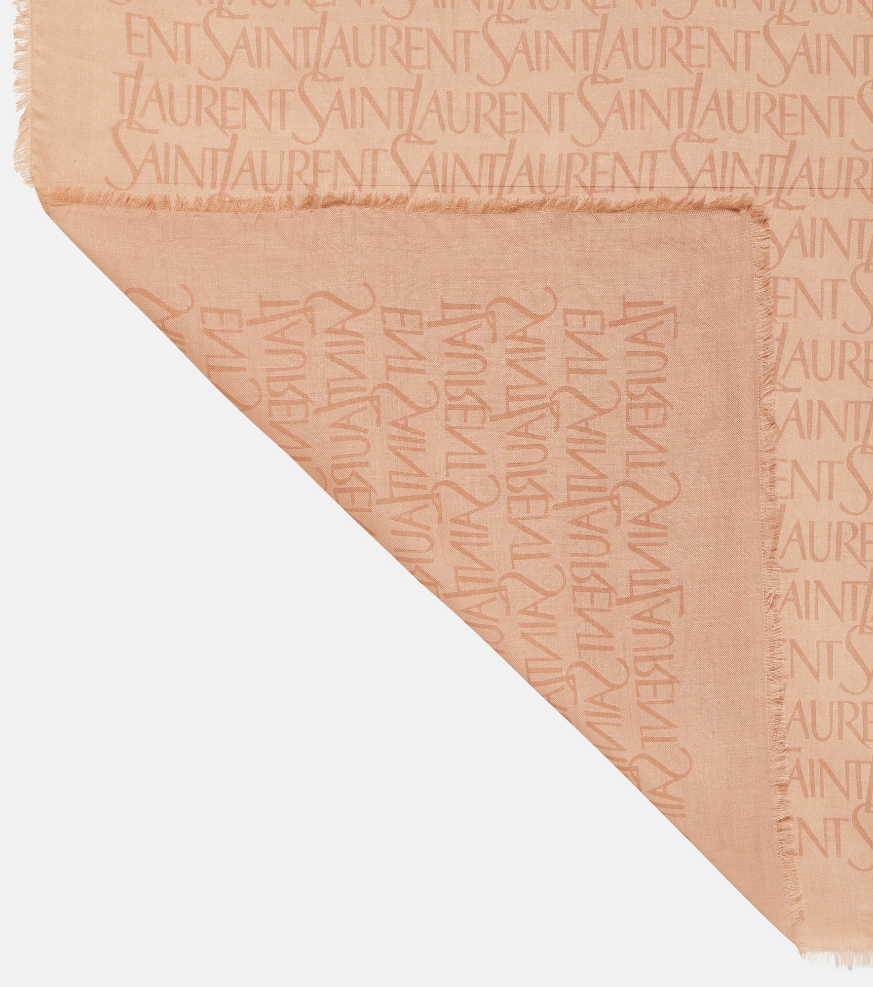 Printed modal and cashmere scarf - 5