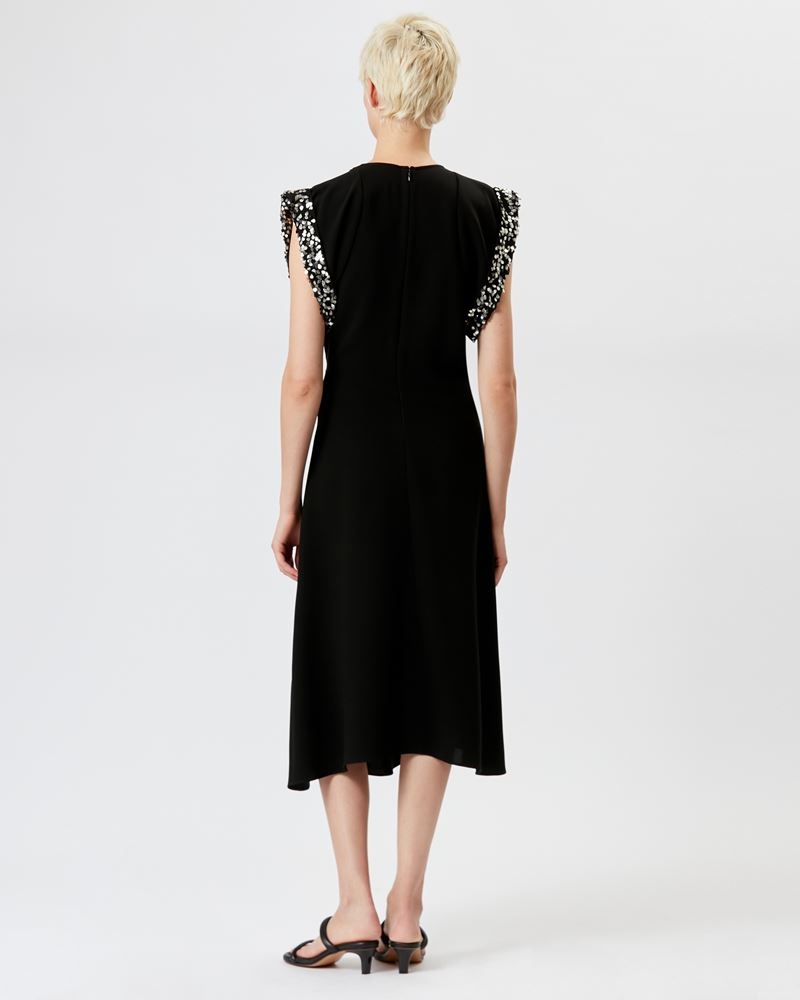LERONIA MIDI SEQUIN DRESS - 5