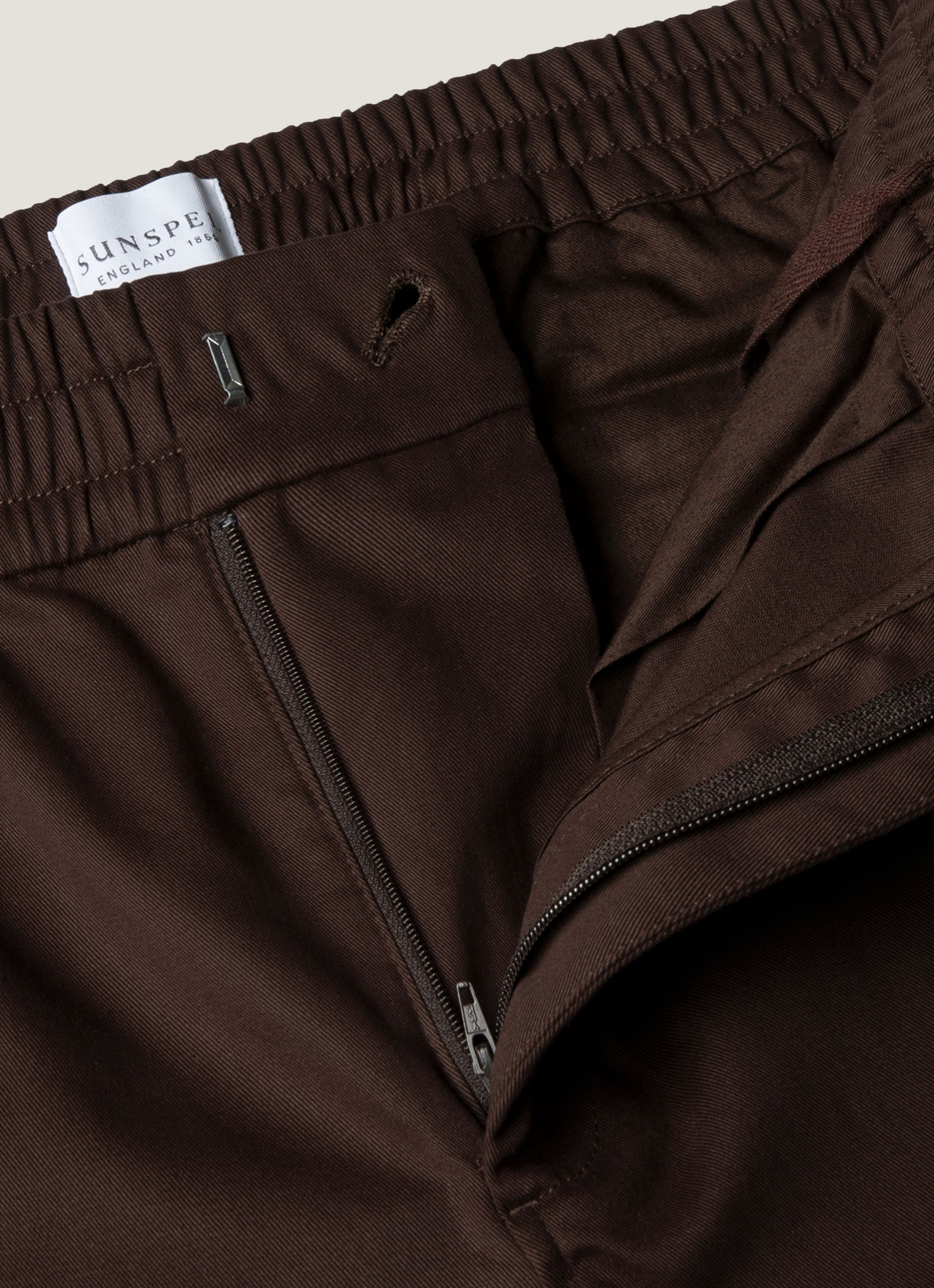Cotton Cashmere Drawstring Trouser - 4