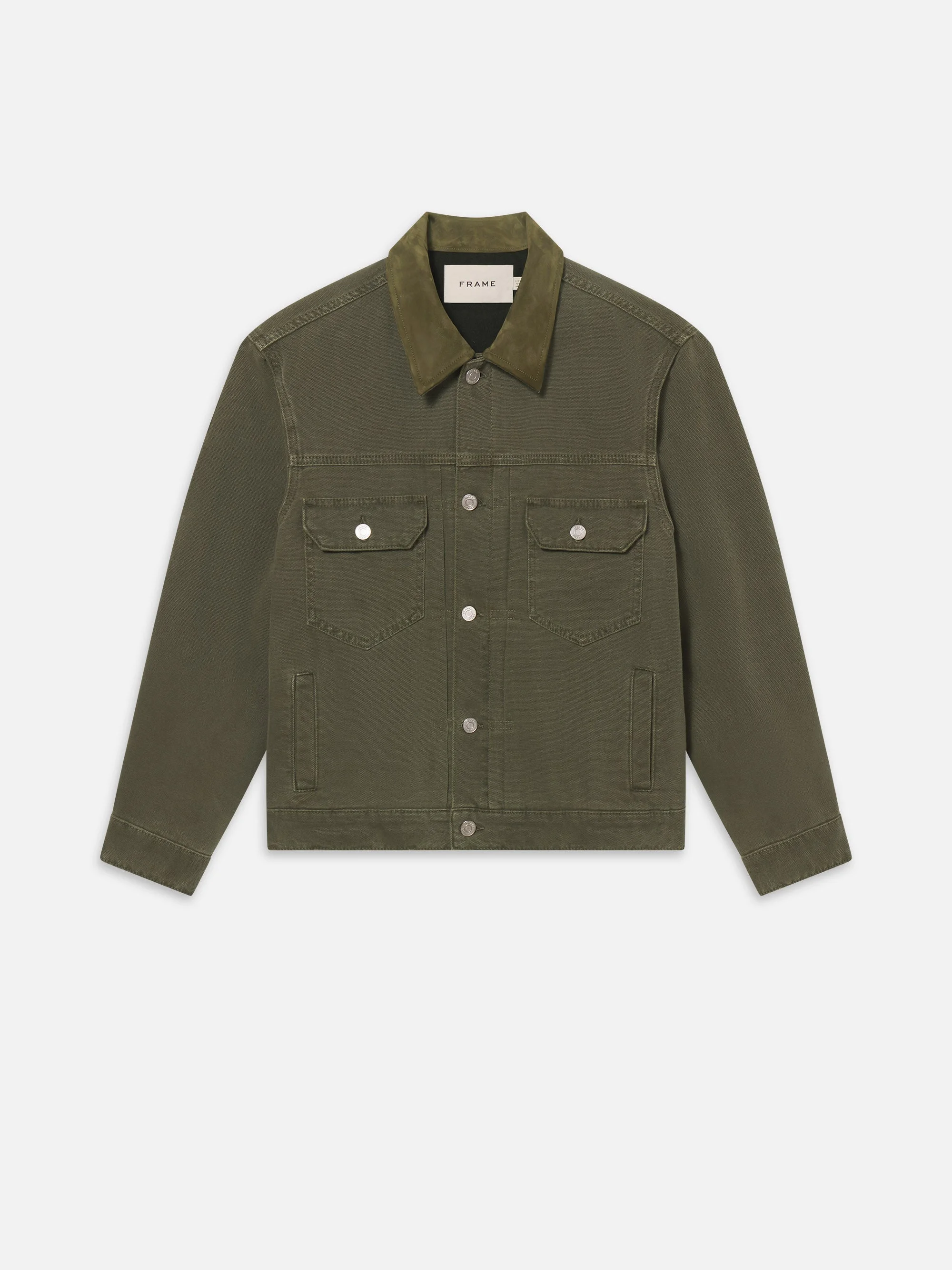 Canvas Trucker Jacket - 1