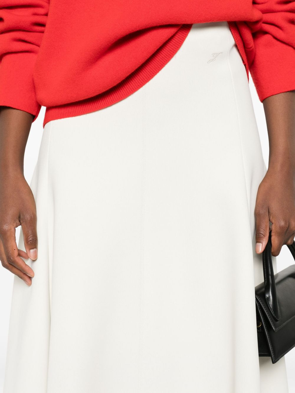 flared midi skirt - 5