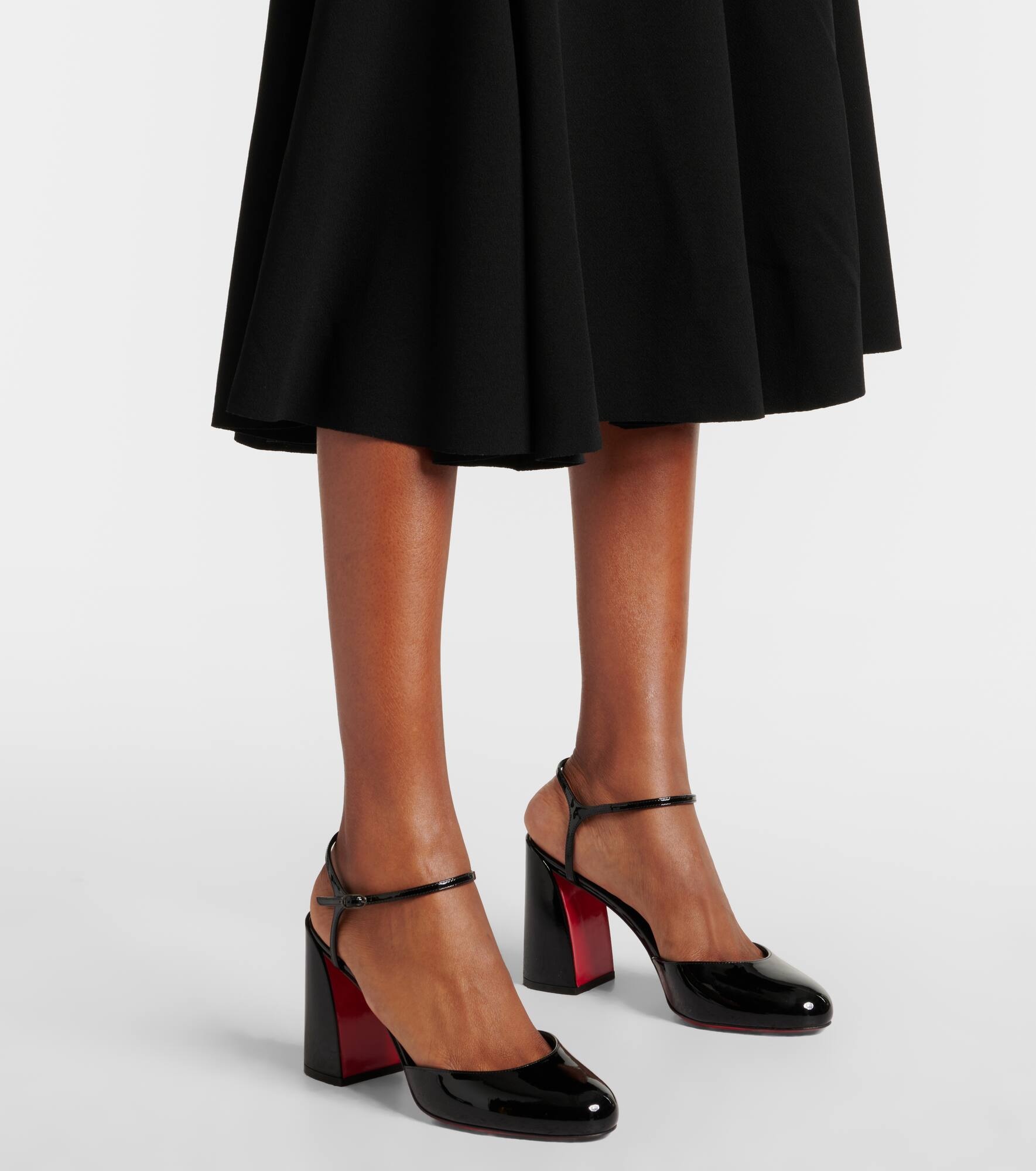 Jane 85 leather Mary Jane pumps - 4