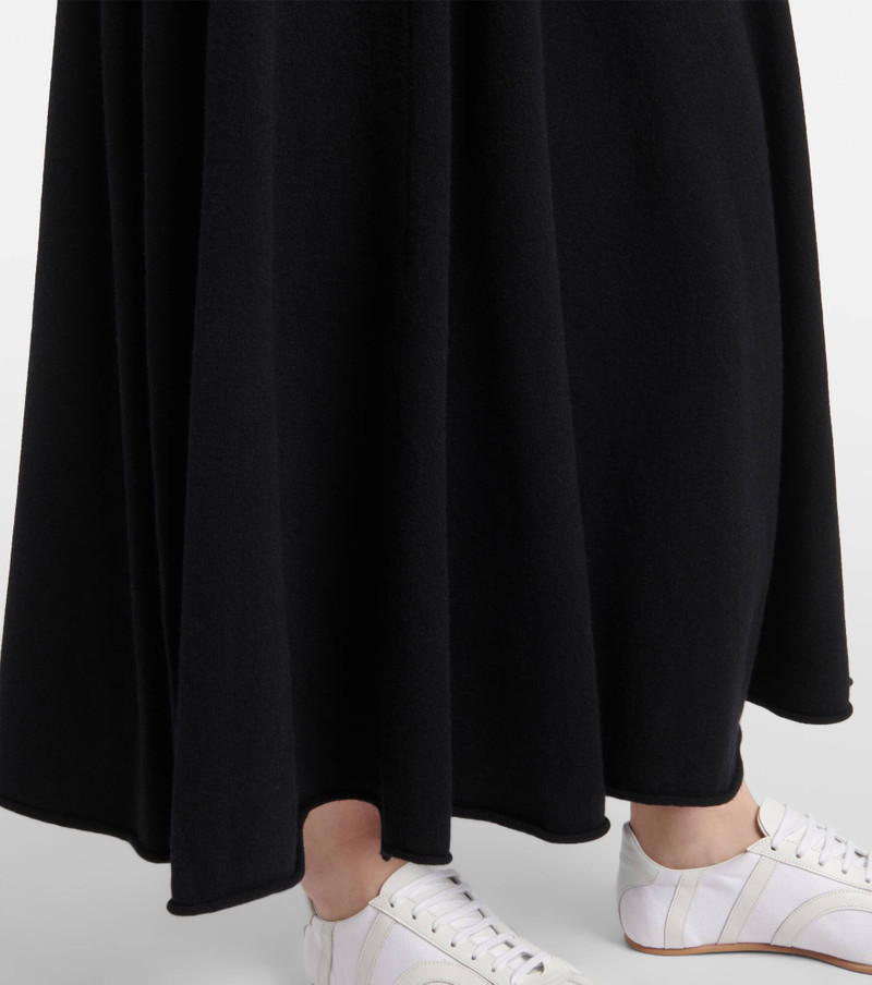 N°313 Twirl cashmere-blend maxi skirt 5