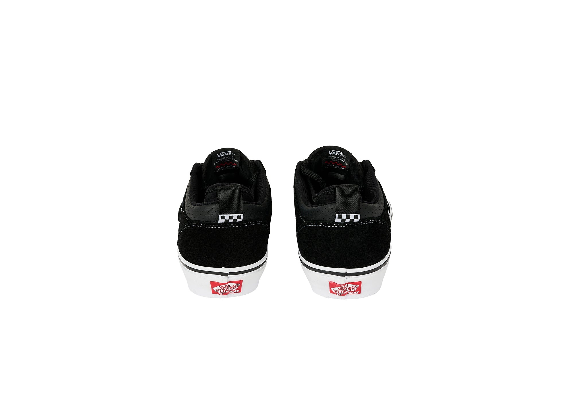 PALACE VANS LOW BLACK - 4