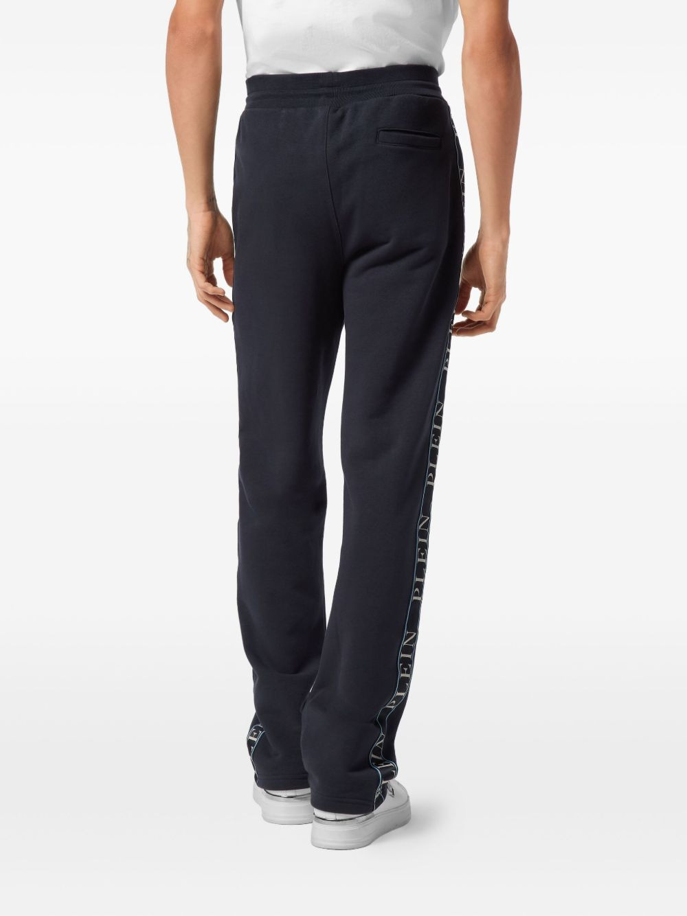 logo-tape track pants - 3