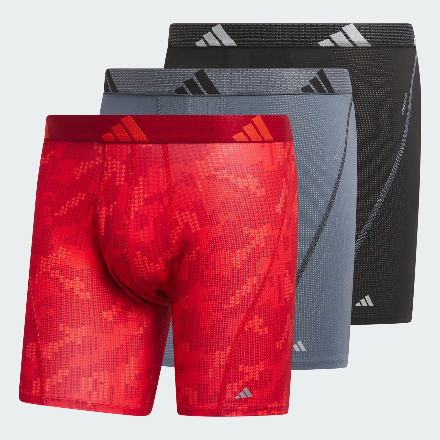 Performance Mesh Graphic Boxer Briefs 3-Pack - 1