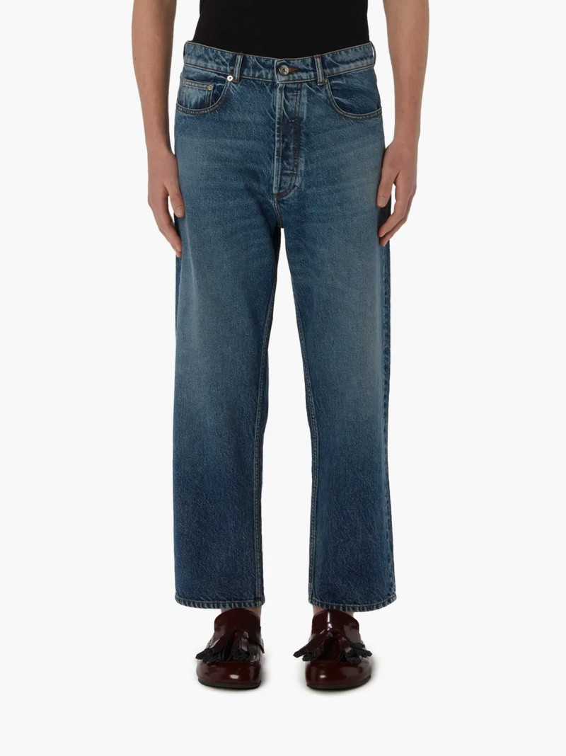 JW Anderson CROPPED STRAIGHT LEG DENIM JEANS outlook