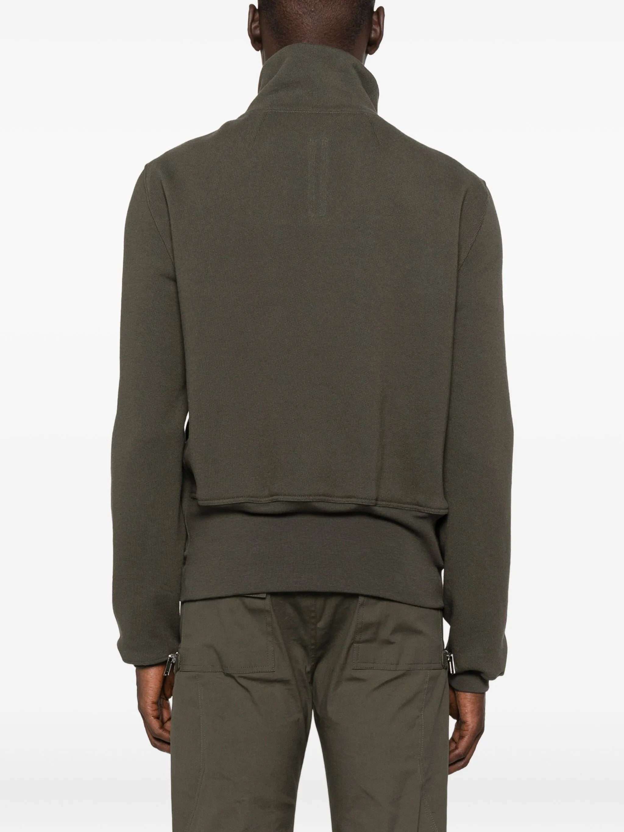 Rick Owens High-neck Zip-front Jacket - 5