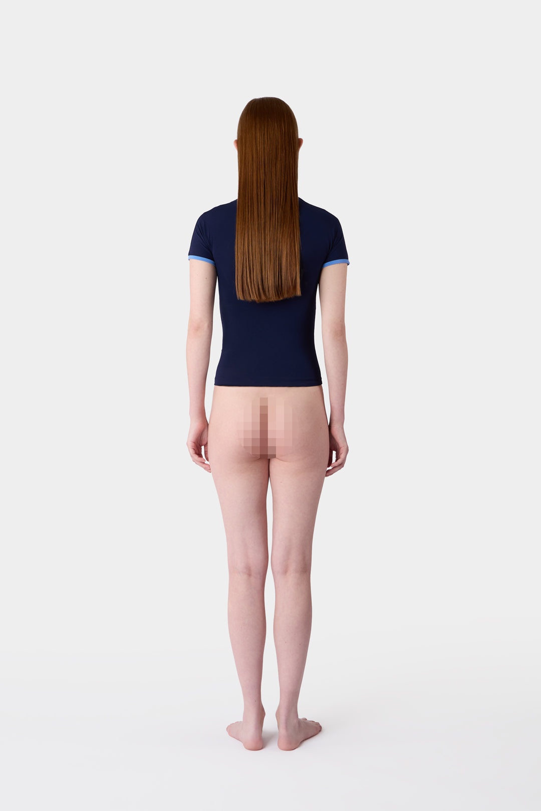SUPER STRETCH T-SHIRT / dark blue - 8