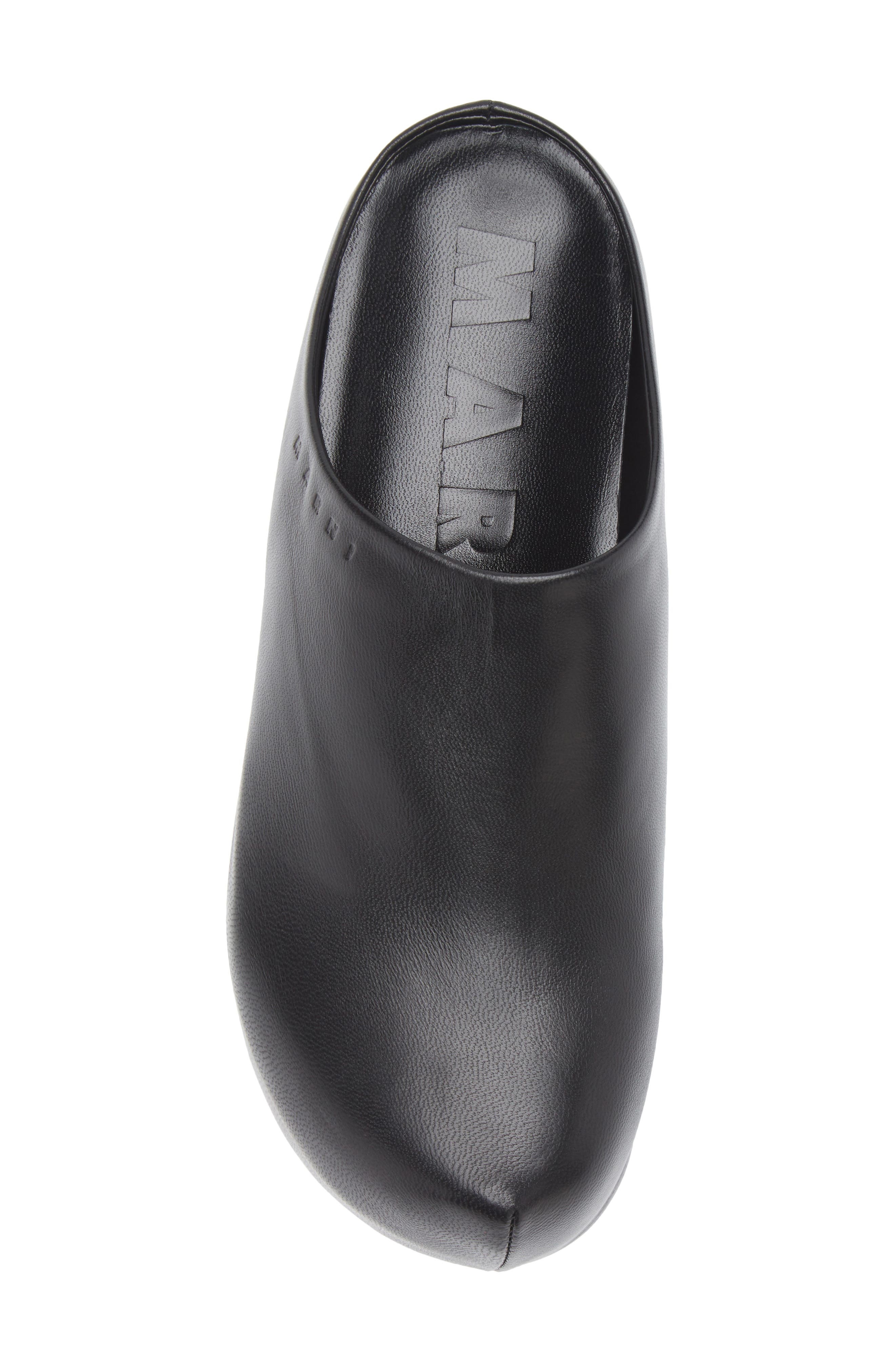 Marni Chunky Platform Clog in Black at Nordstrom - 5