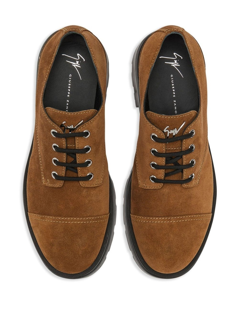 Lapley logo-plaque Derby shoes 4