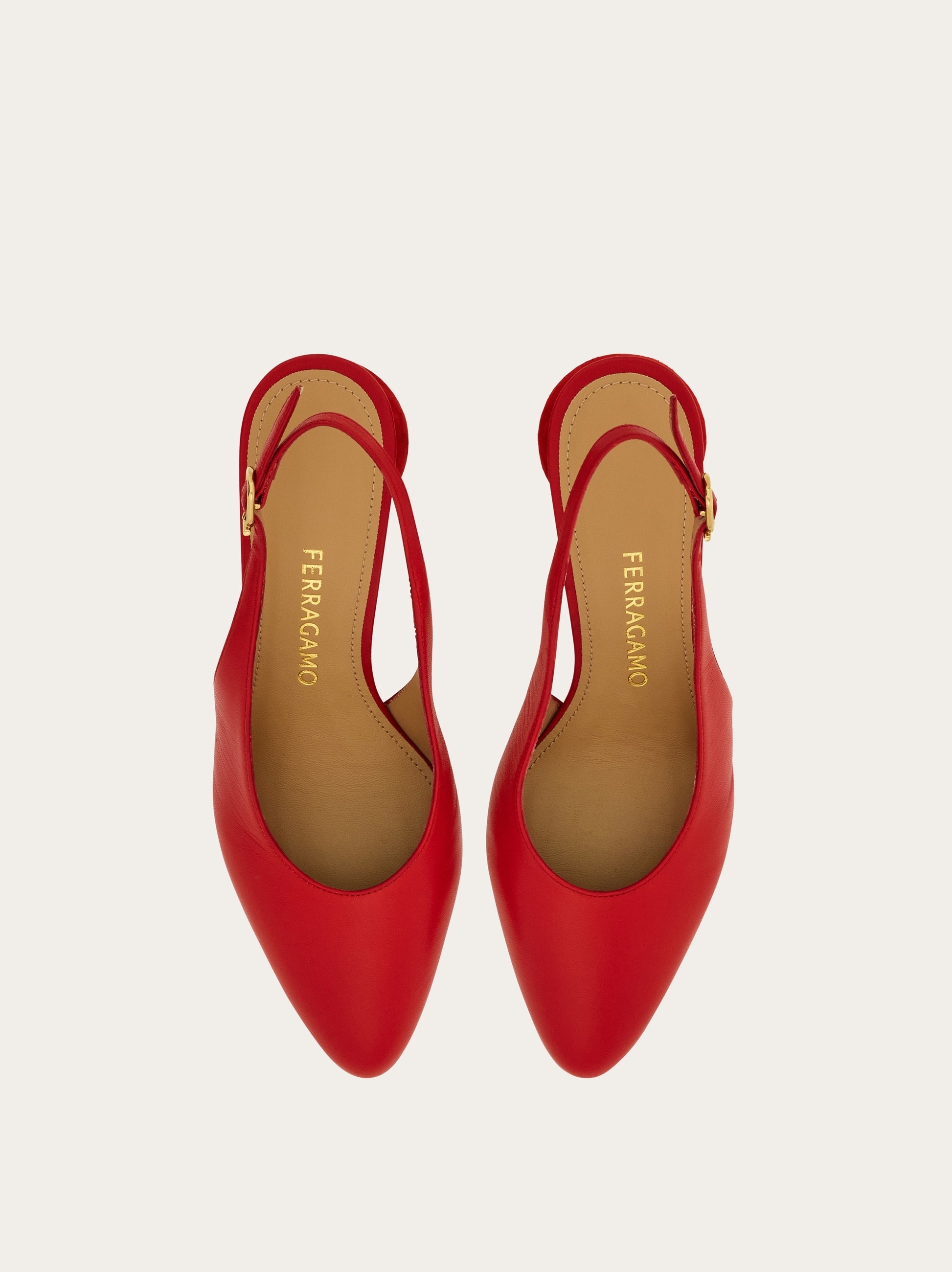 Spherical heel slingback pump - 2