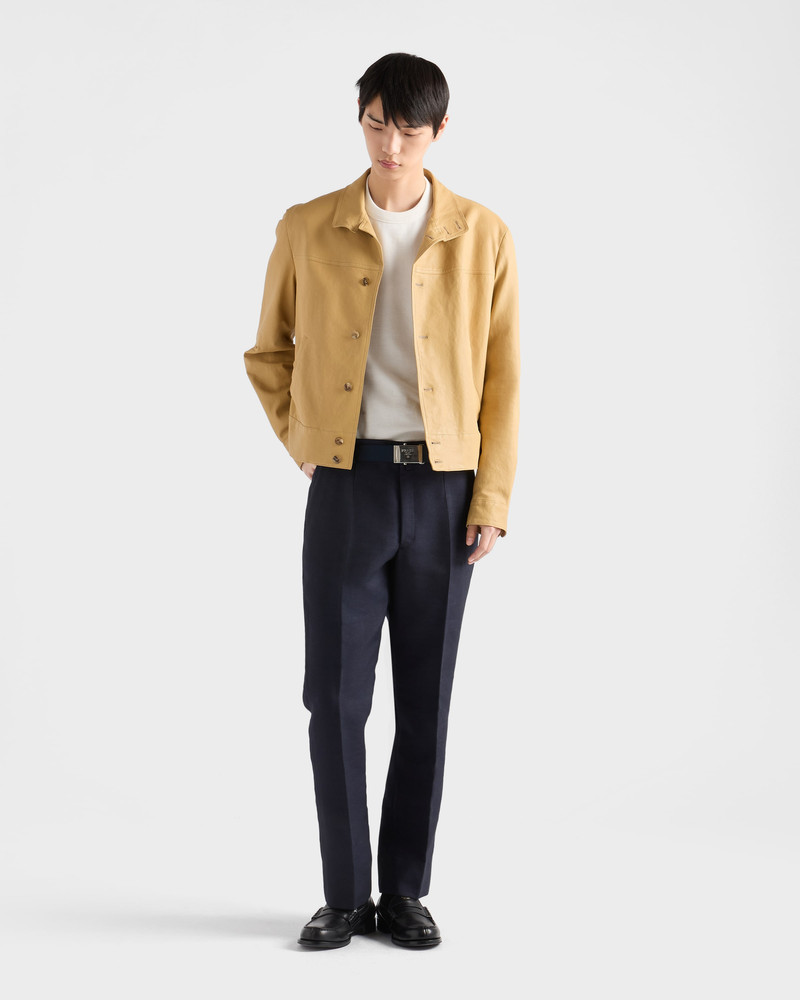 Prada Cotton crew-neck sweater outlook