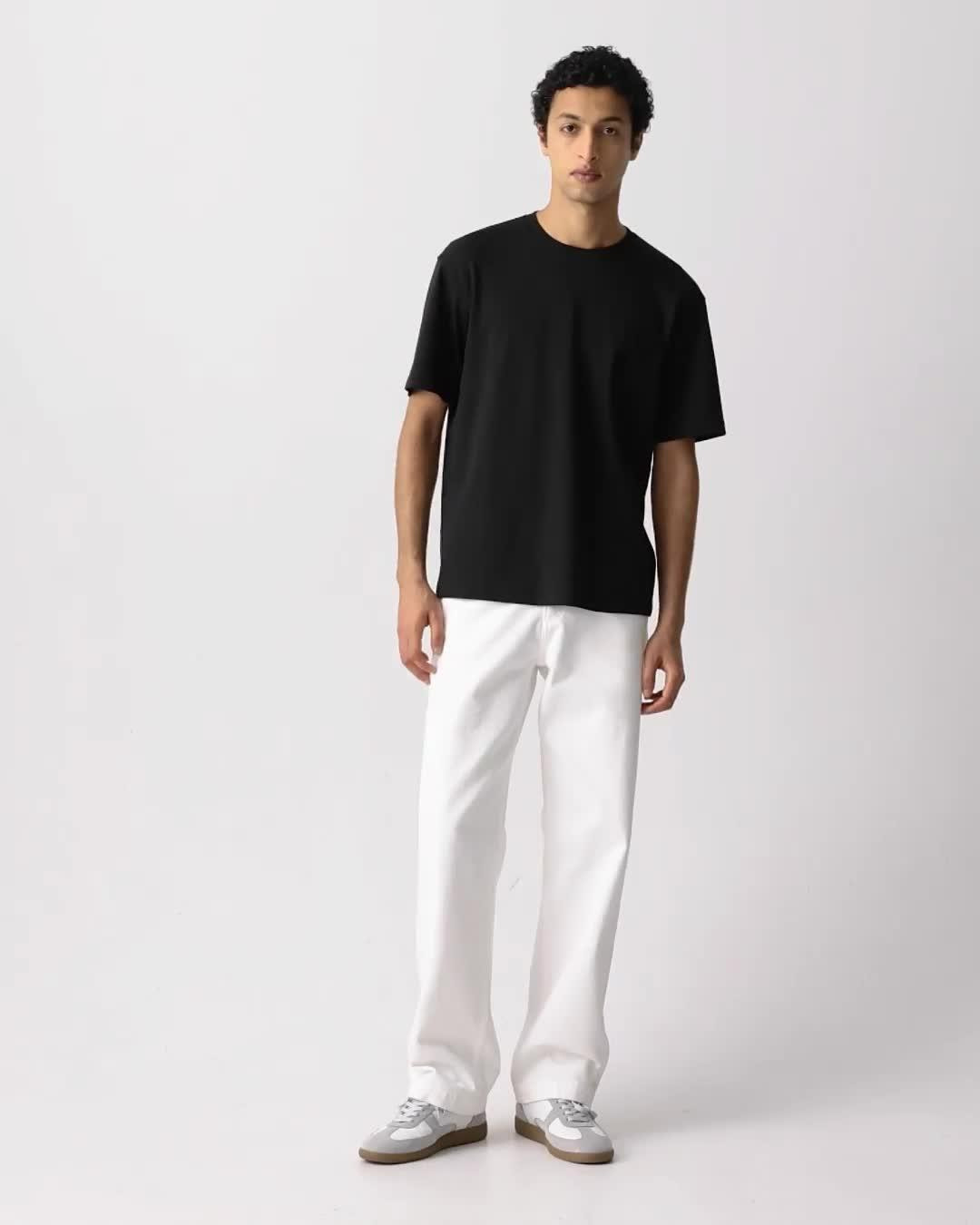 Relaxed Tee in Cotton Jersey - 7
