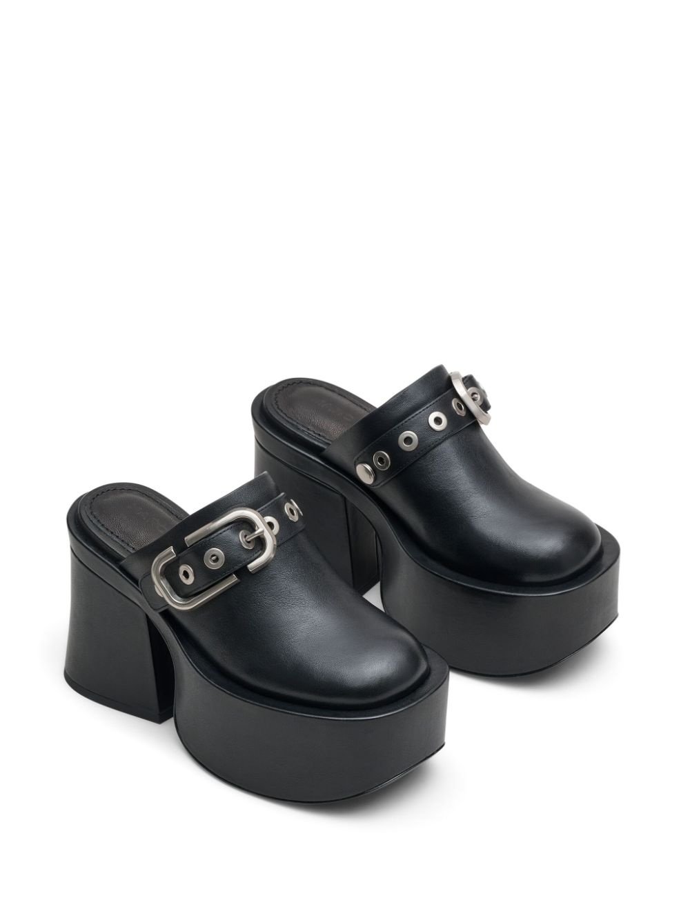 The J Marc leather clogs - 2