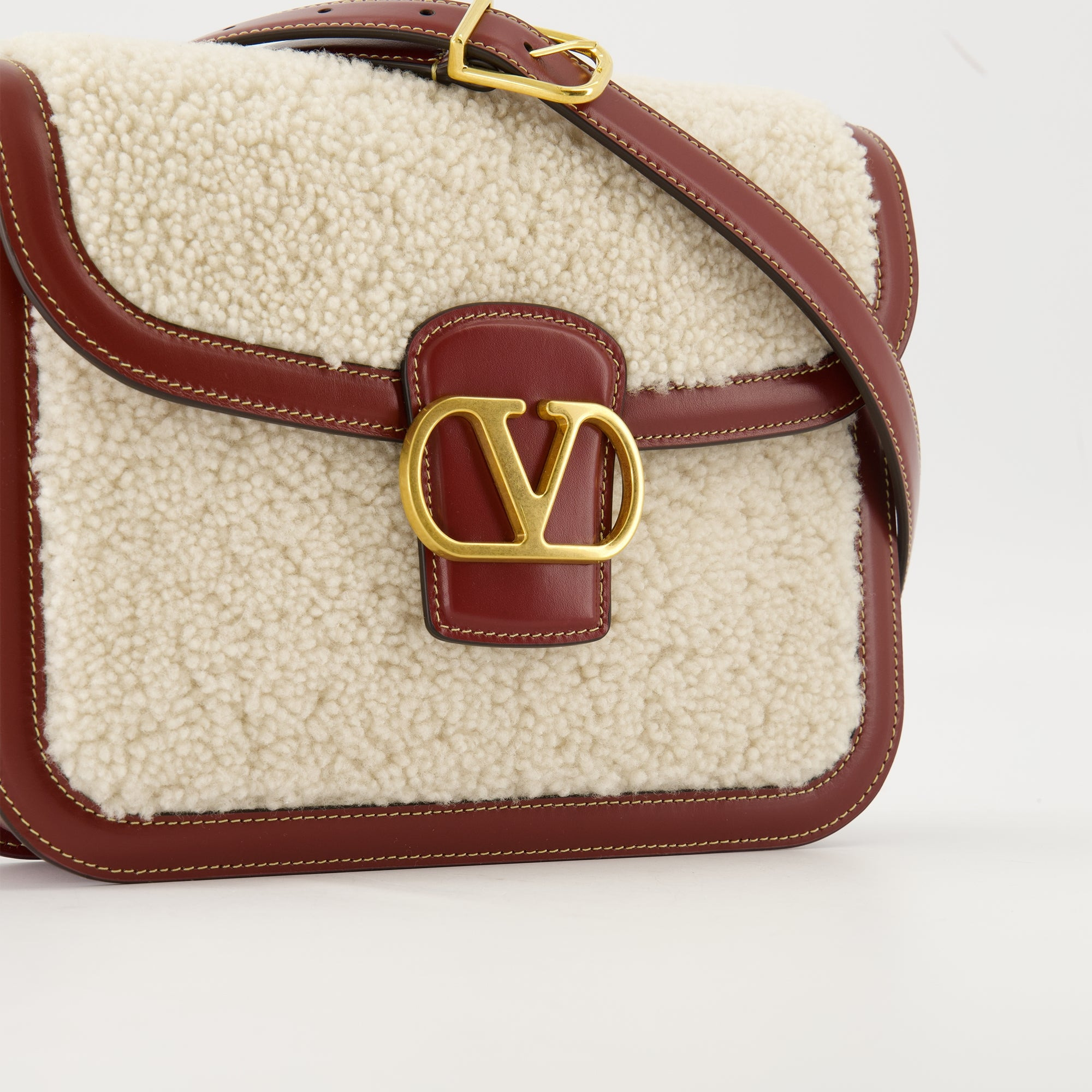 Sac en cuir et laine - 3