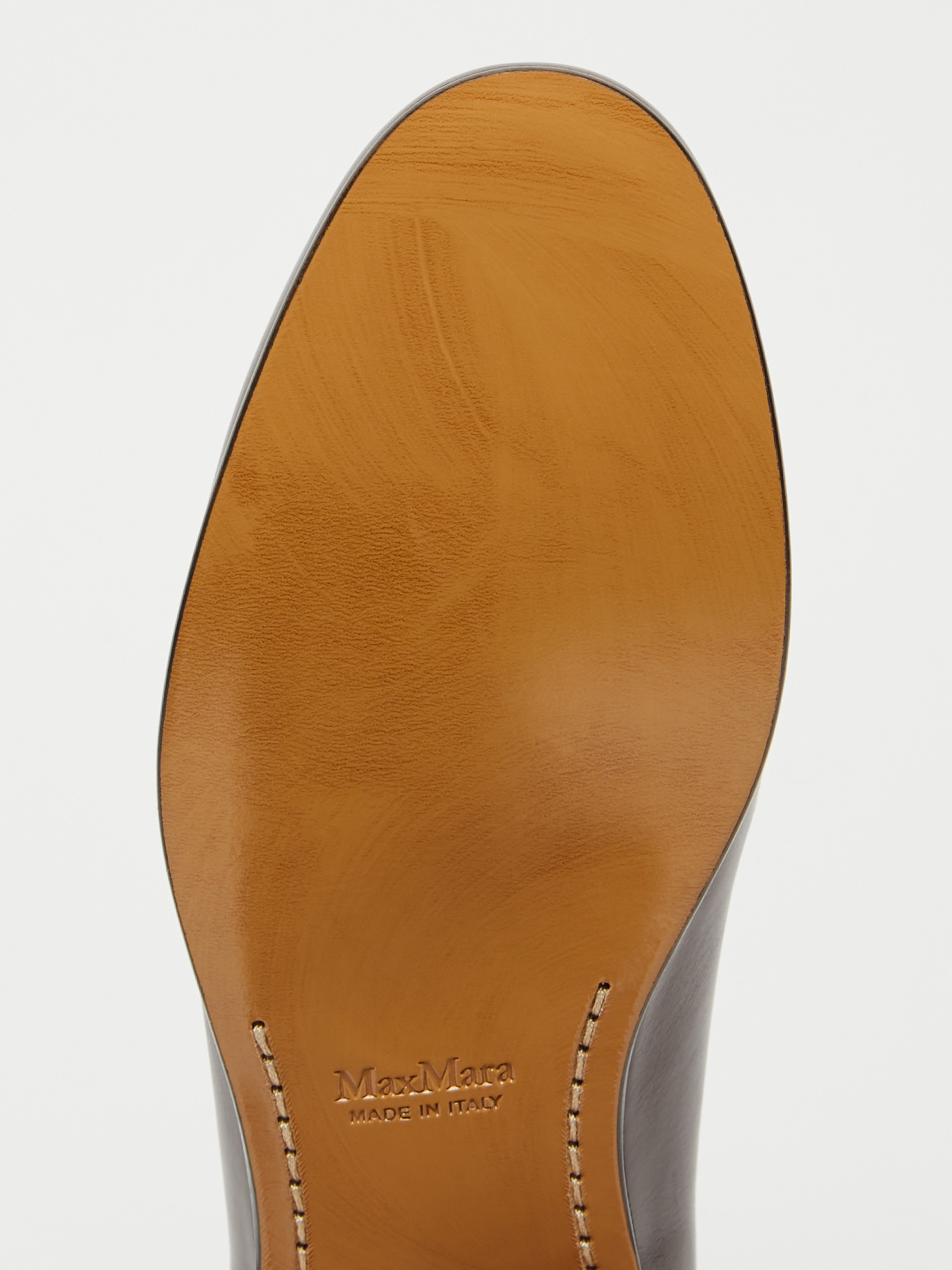 REGENTMOC Semi-glossy leather moccasins - 5