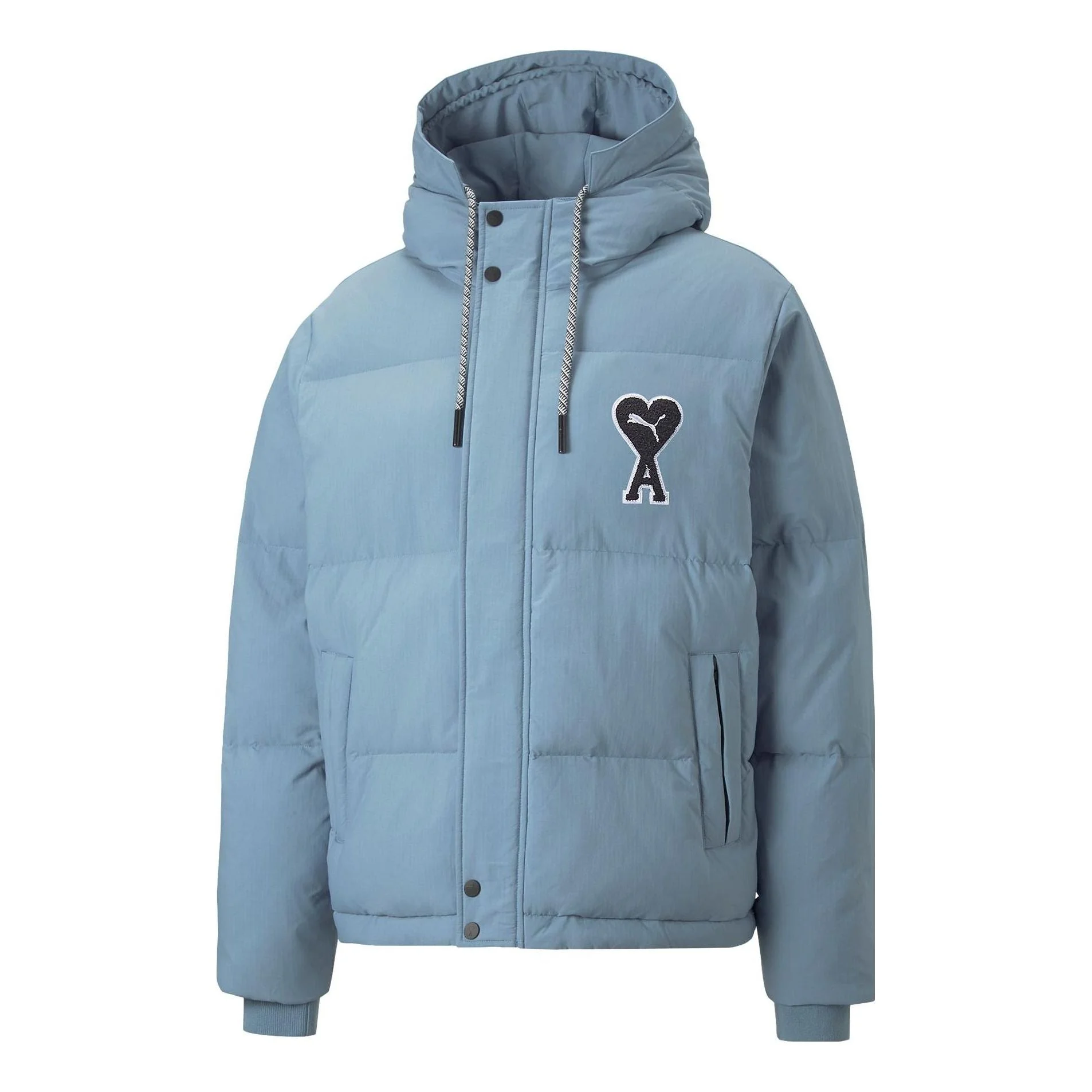 PUMA x Ami Padded Jacket 'Fadded Denim' 535991-73 - 1