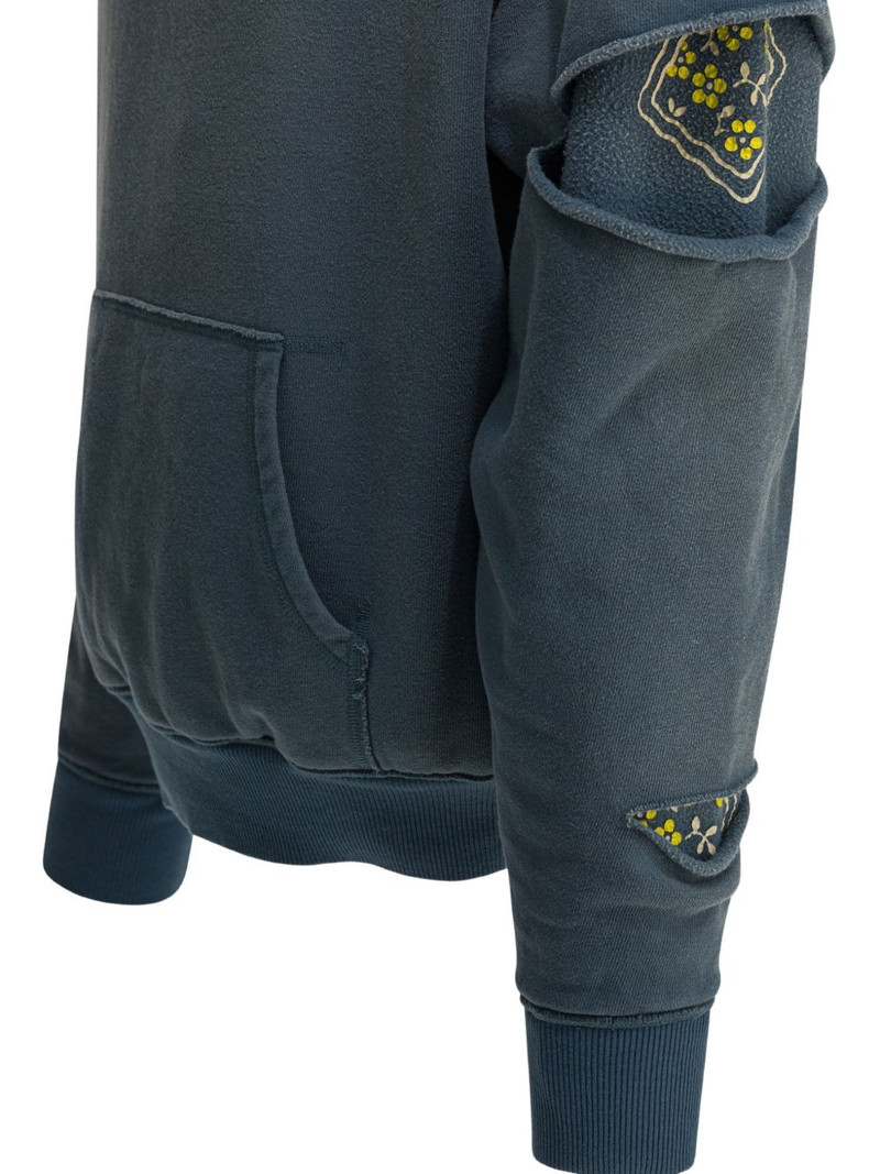cut-out layered hoodie 4