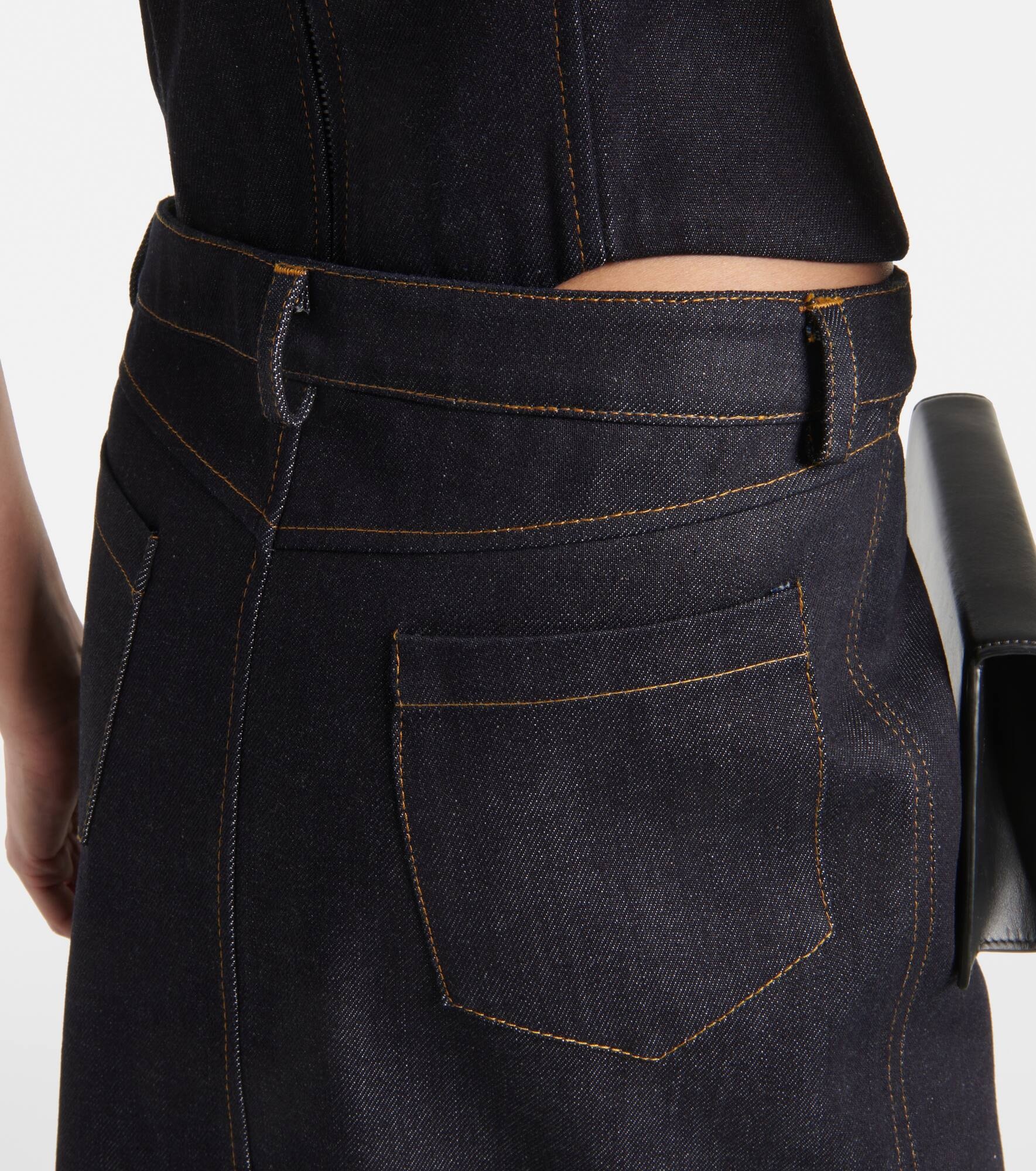 Alis denim maxi skirt - 6